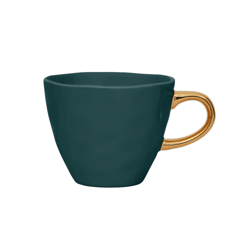 Good Morning kopje Coffee Ø8 cm - Blue Green
