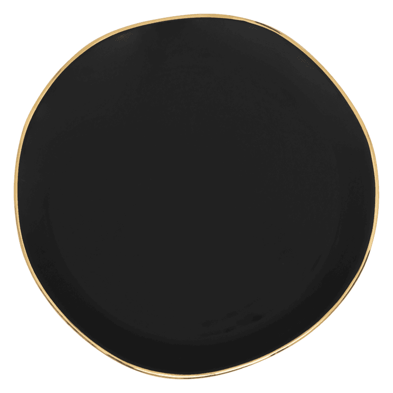 Good Morning bord Ø17 cm - Black