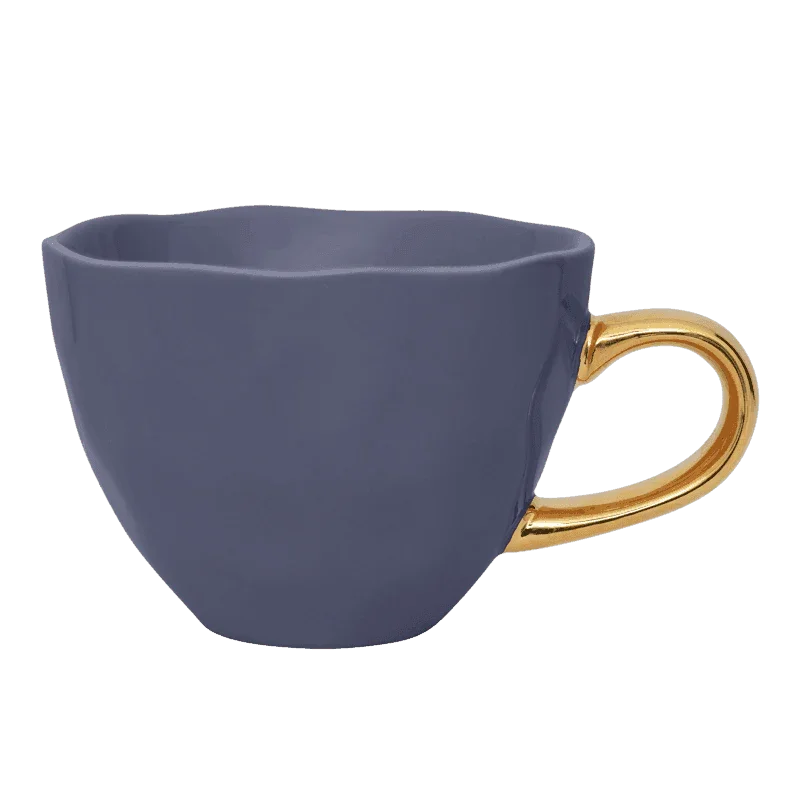 Urban Nature Culture | Good Morning Kopje Cappuccino / Tea Ø11 cm - Purple Blue