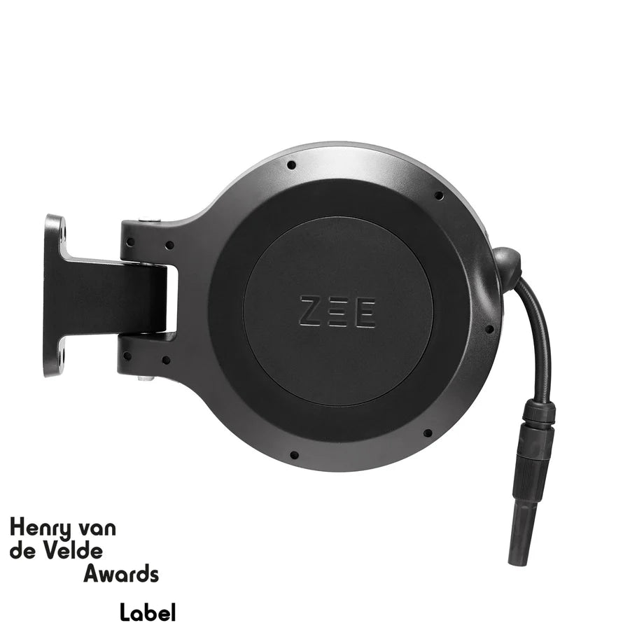 Mirtoon slanghaspel 10m Zwart