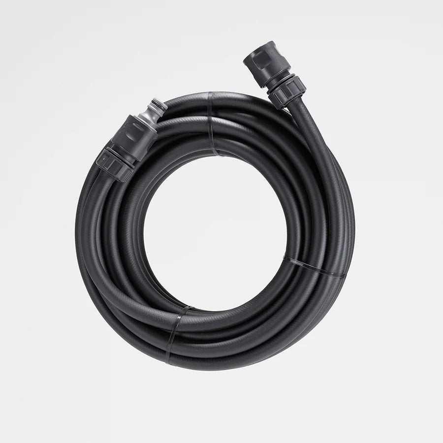 10 Meter Slang + Koppelingen Zwart