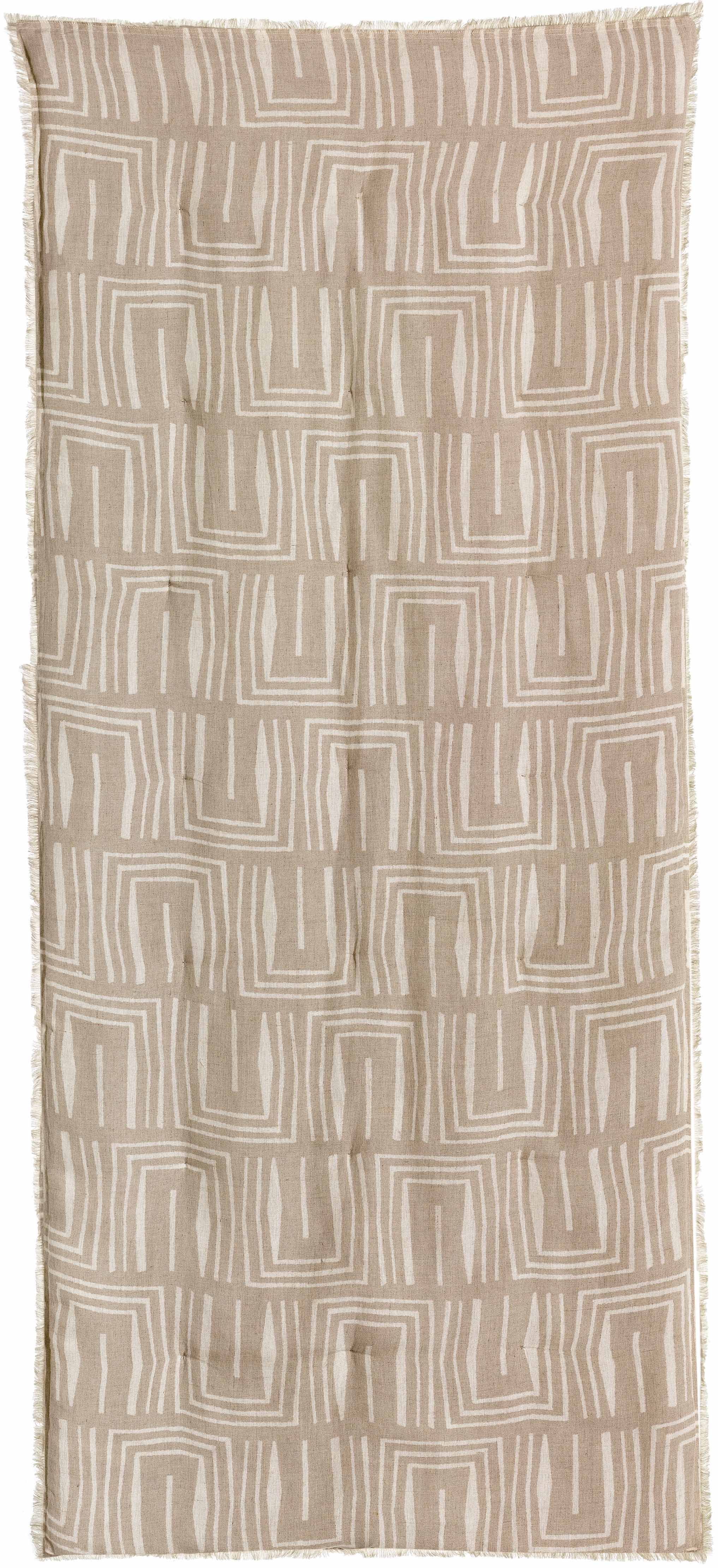 Tina bedrukte dekbed Naturel 85 X 200
