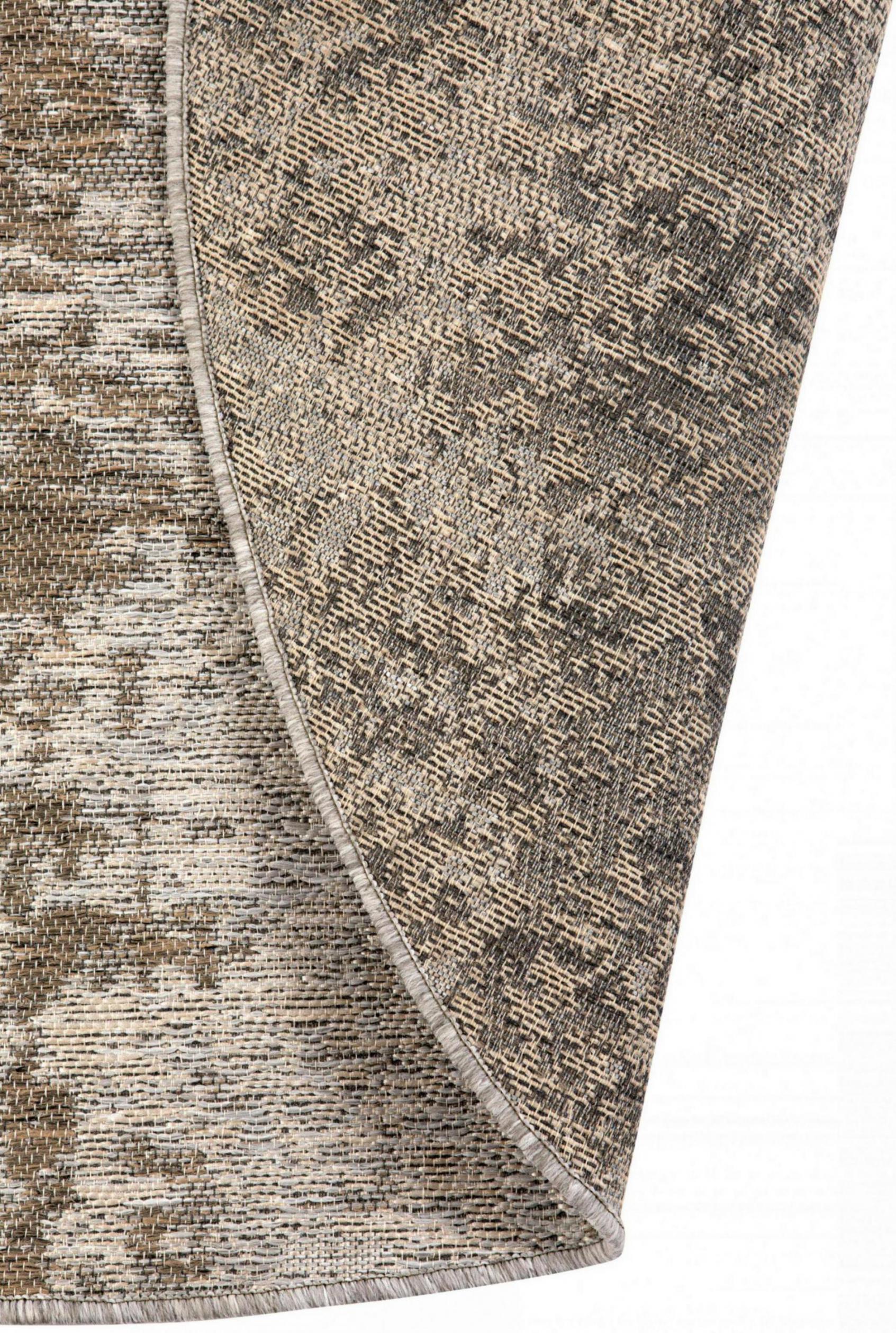 Outdoor tapijt Catania 2 Naturel Diâmetro 160