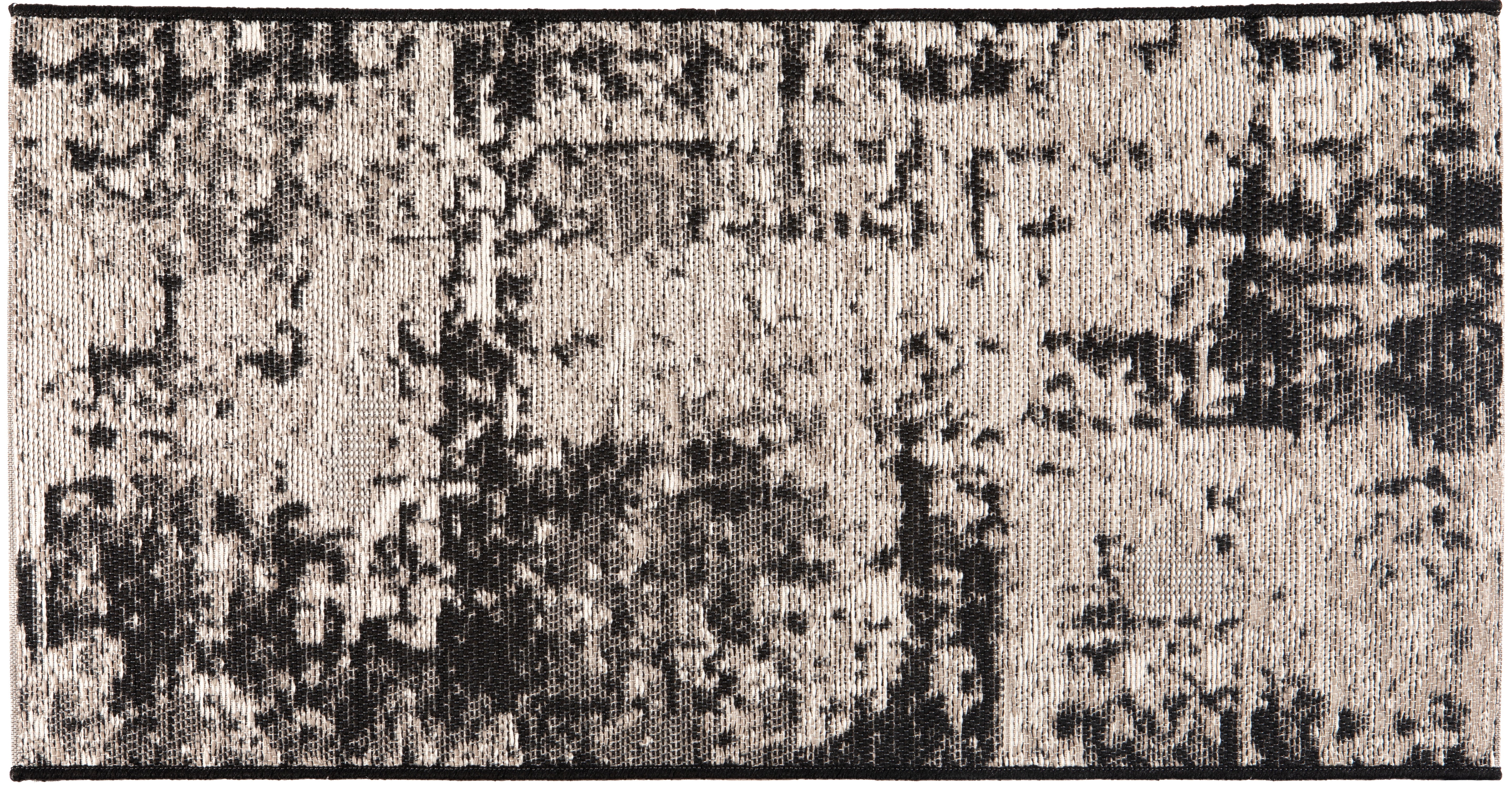 Outdoor tapijt Catania 2 Noir 60 X 110