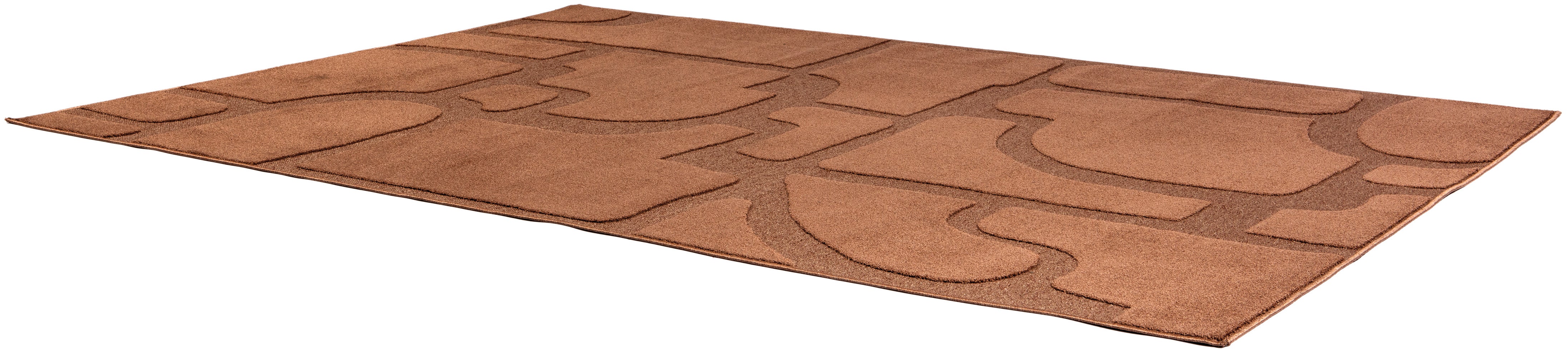Gerecycled tapijt Marla Terracotta 160 X 230 X 1