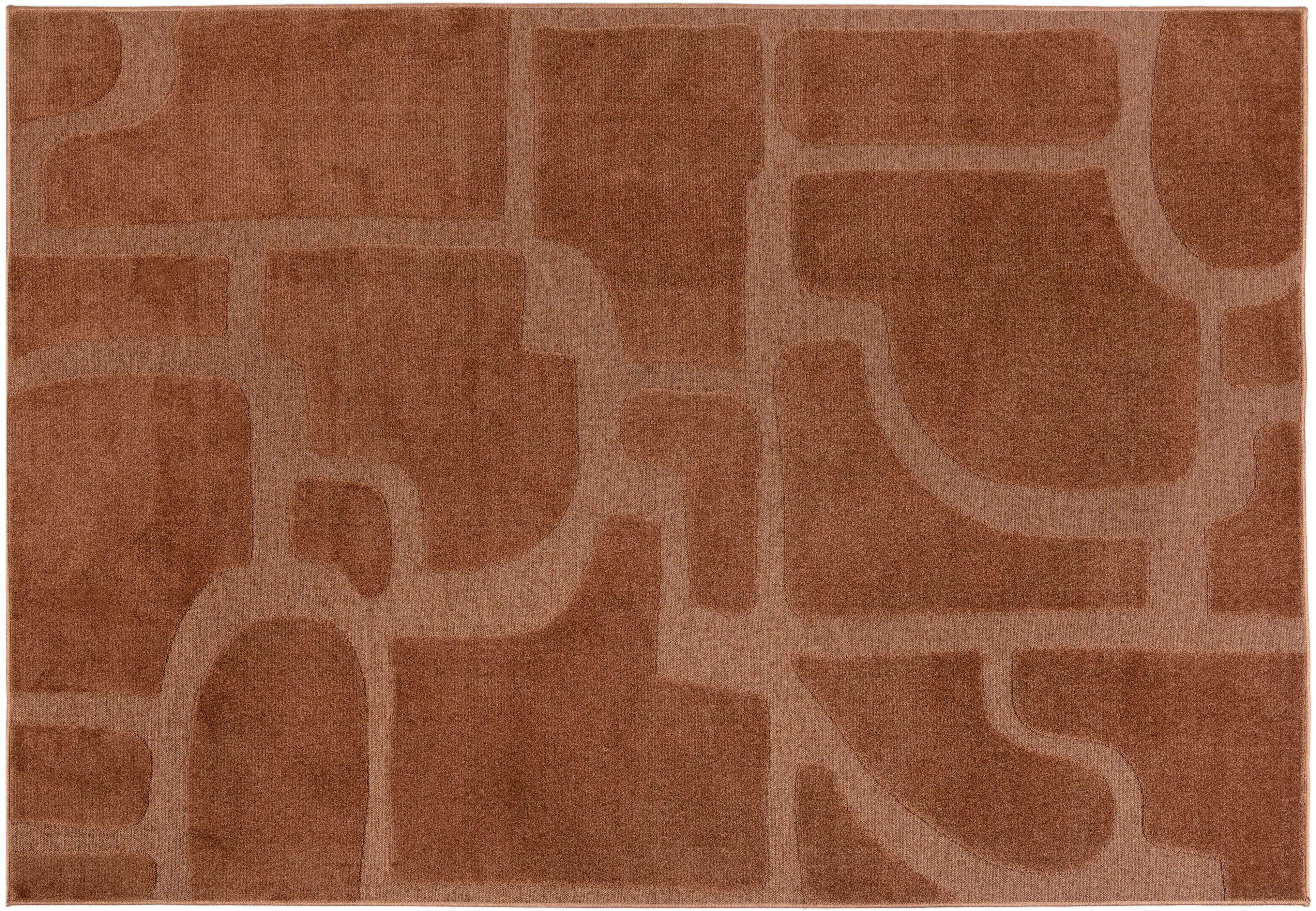 Gerecycled tapijt Marla Terracotta 200 X 290 X 1