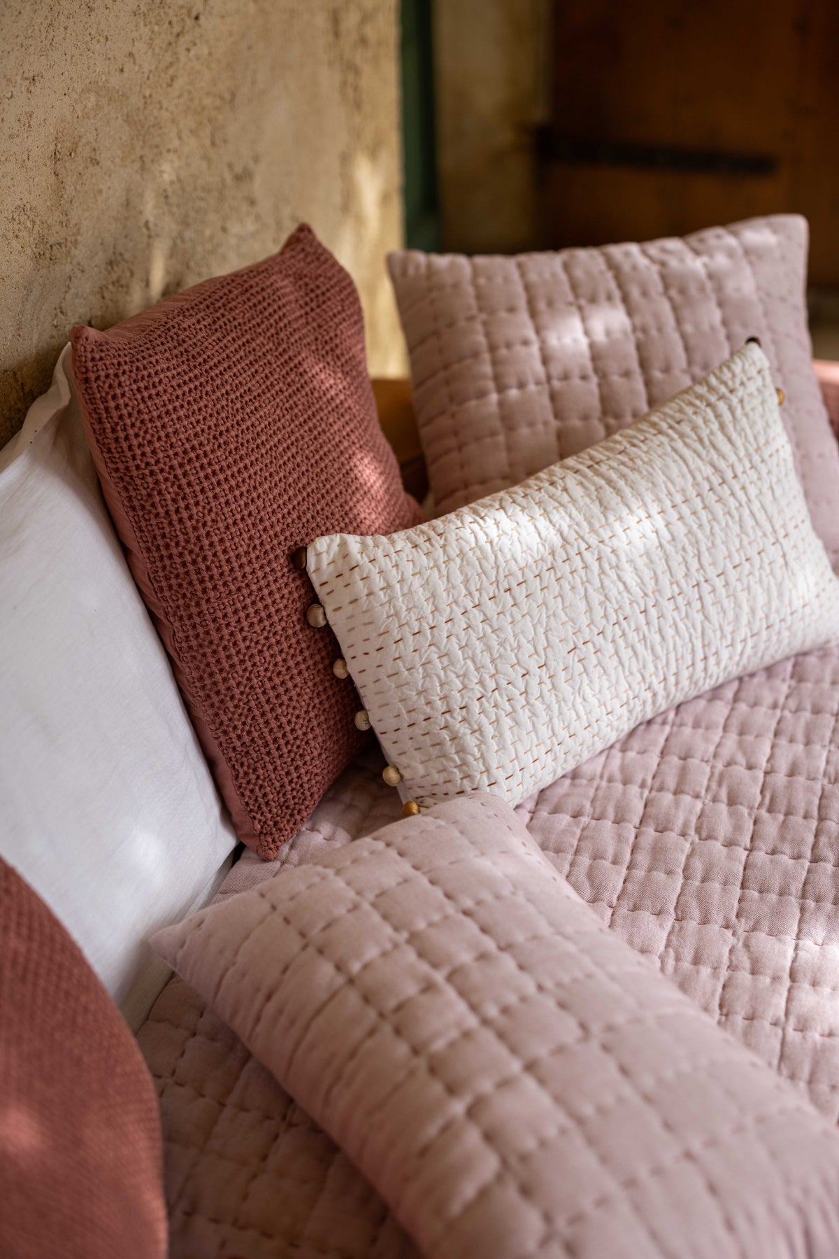 Cambra plaid Terracotta 140 X 200