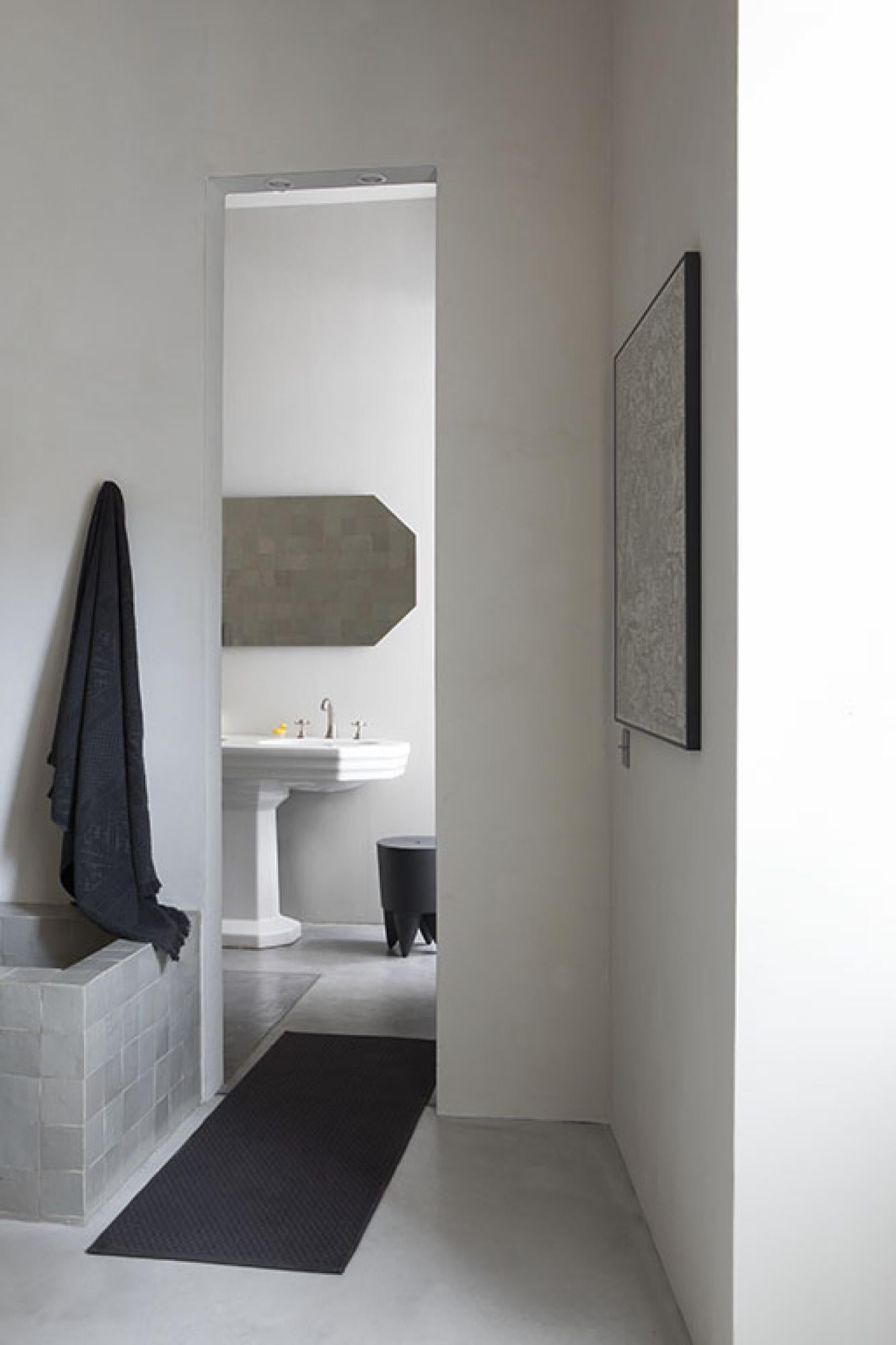 Zoé badlaken Carbone 100 X 180