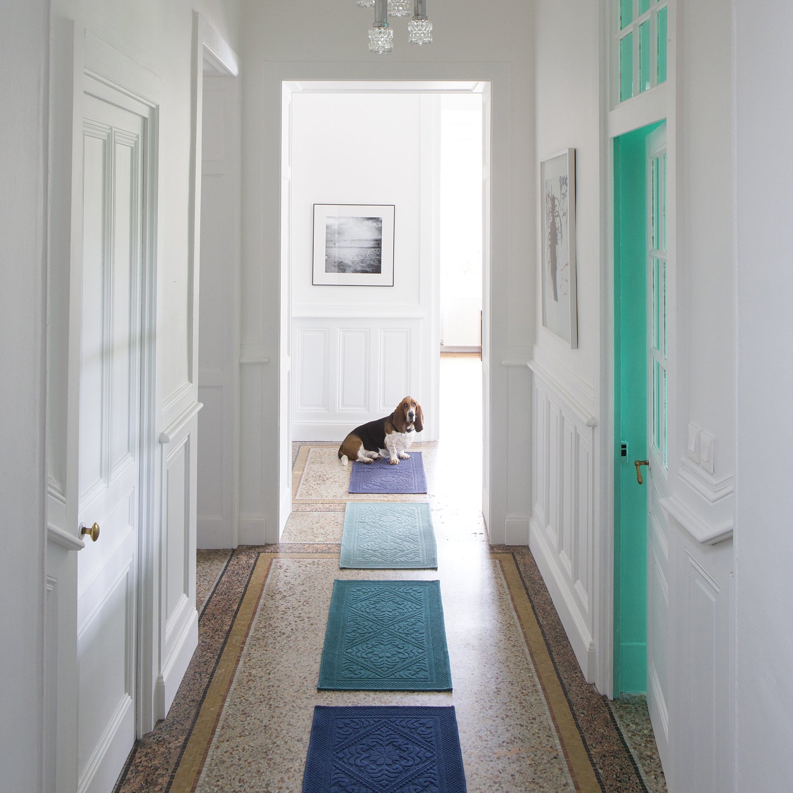 Enzo badmat Peacock 54 X 64