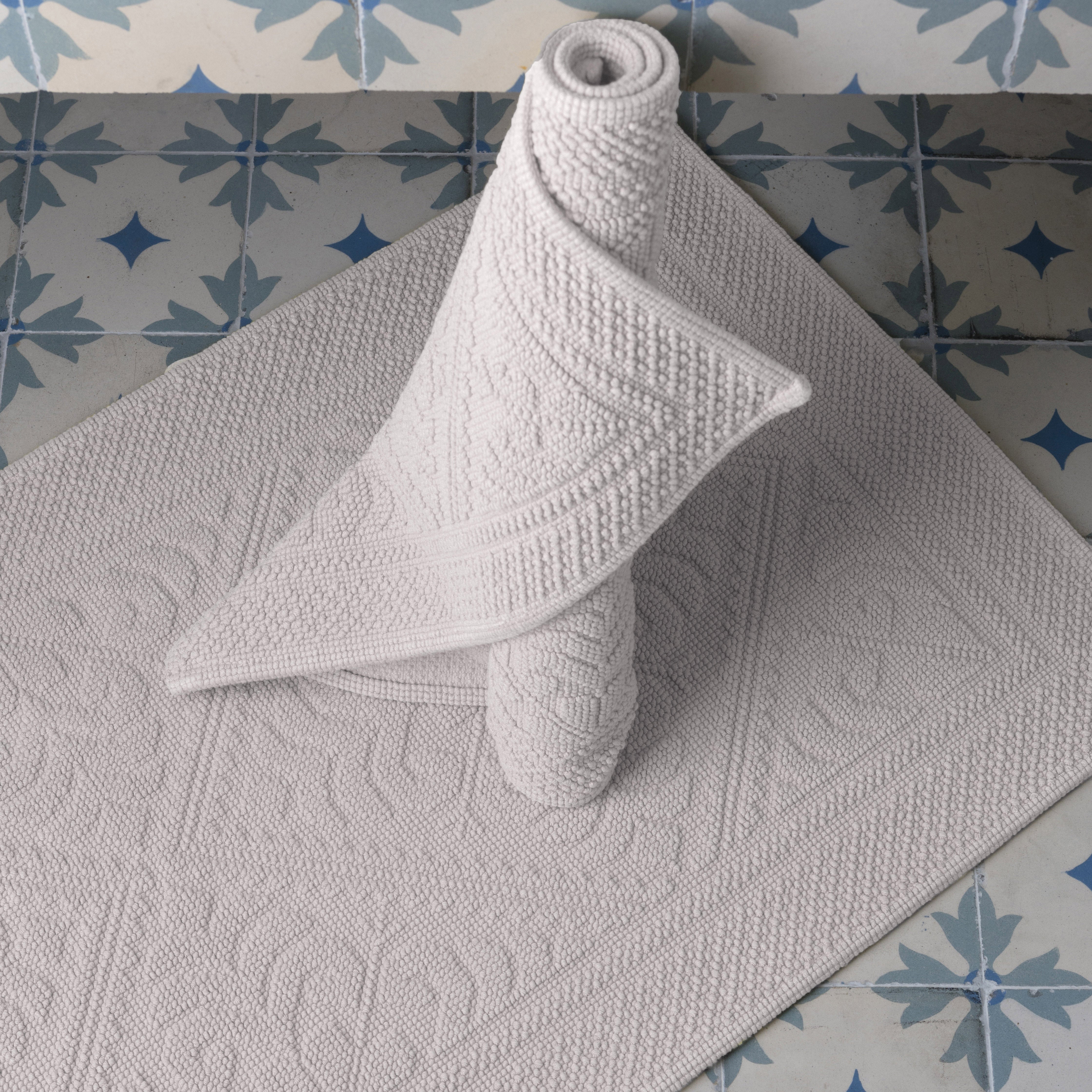 Enzo badmat Ciment 54 X 64