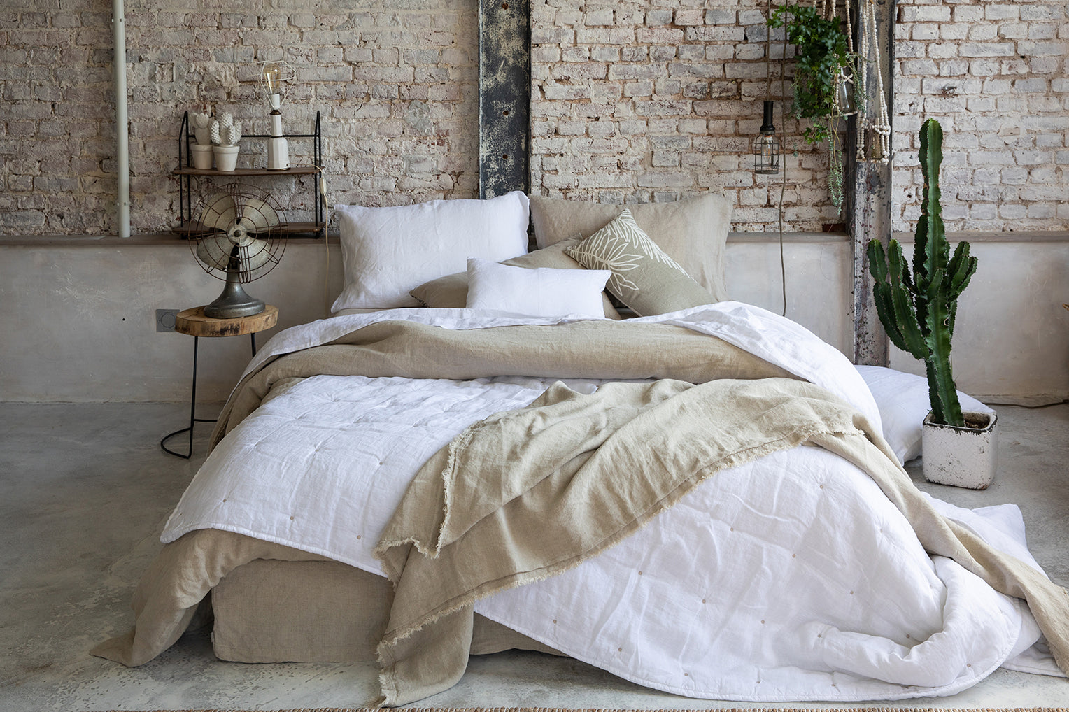 Zeff plat laken Vert de gris 240 X 300