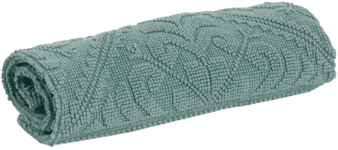Badmat Enzo Vert de gris 54 X 110