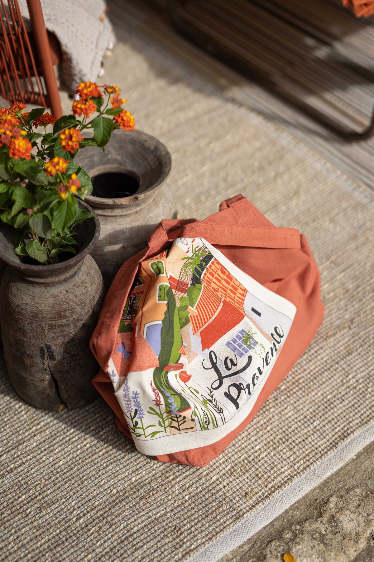 Gerecycleerde boodschappentas Grace Tomette 35 X 40 X 15