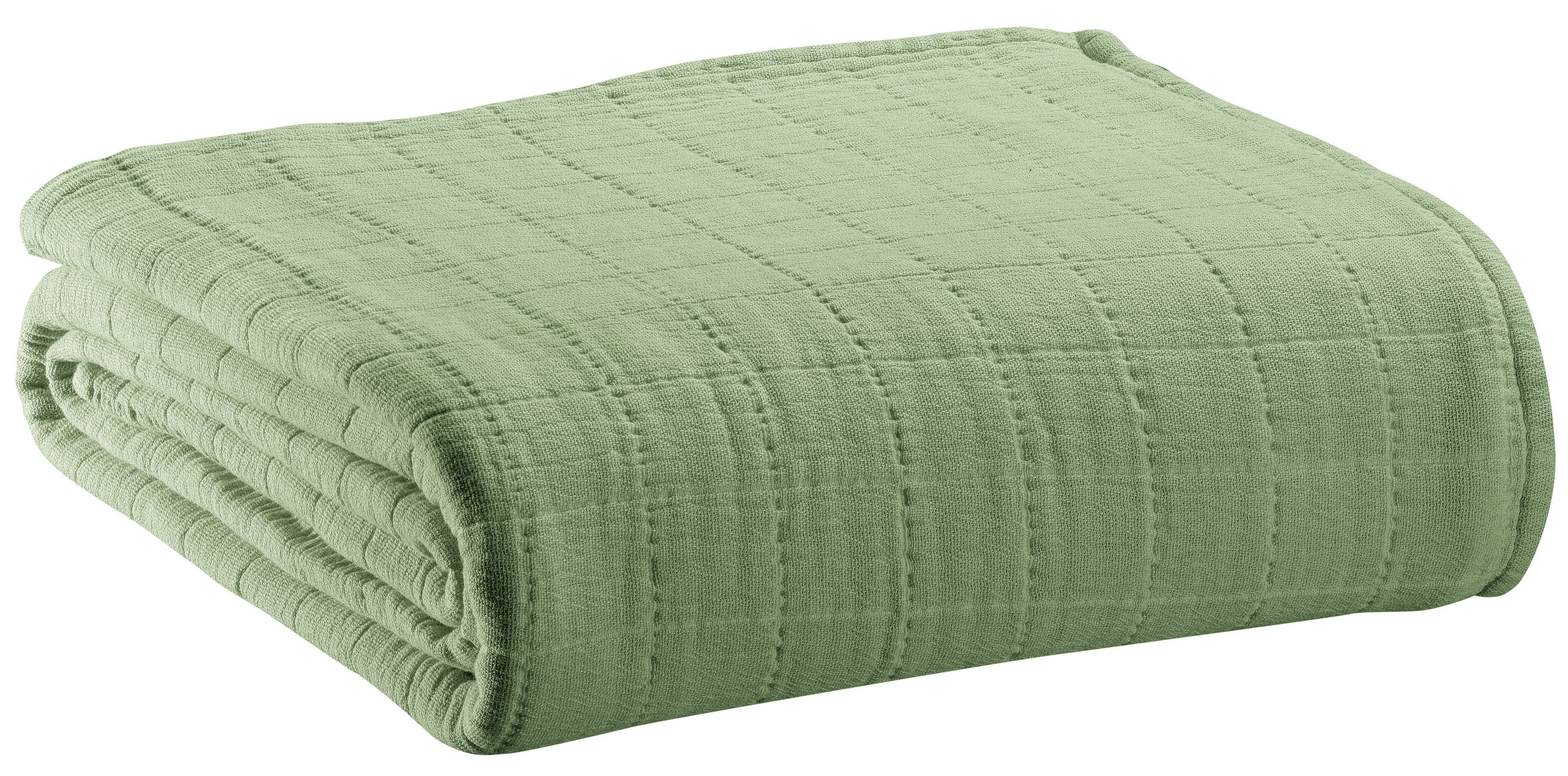 Gerecycleerde plaid Lisa Verveine 140 X 200