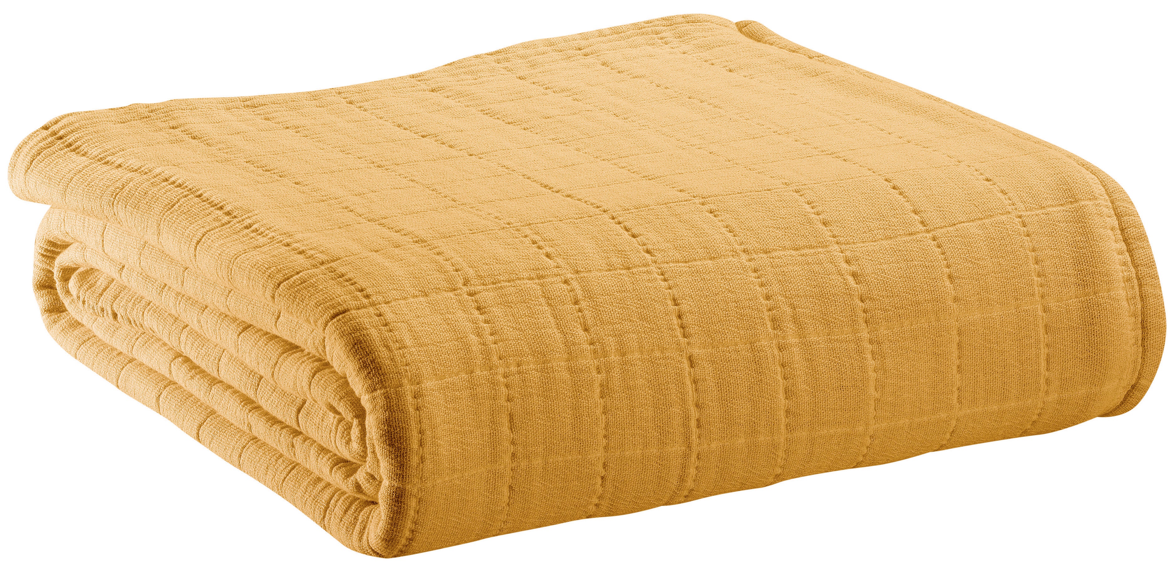 Gerecycleerde plaid Lisa Mirabelle 140 X 200