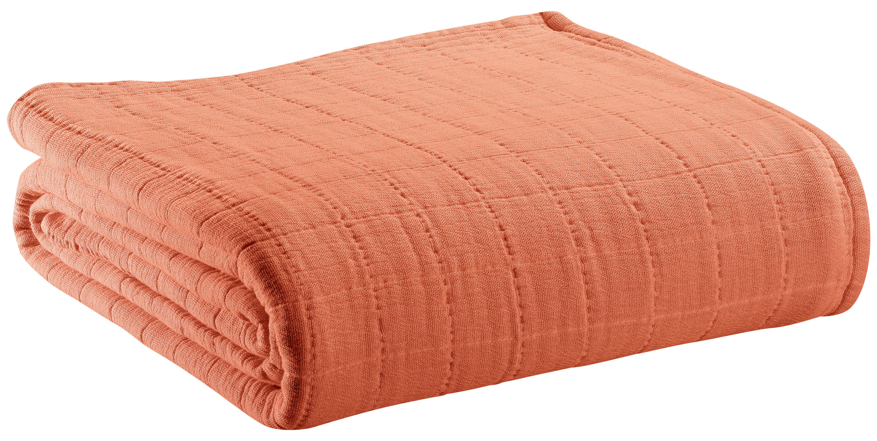 Gerecycleerde plaid Lisa Marmelade 140 X 200