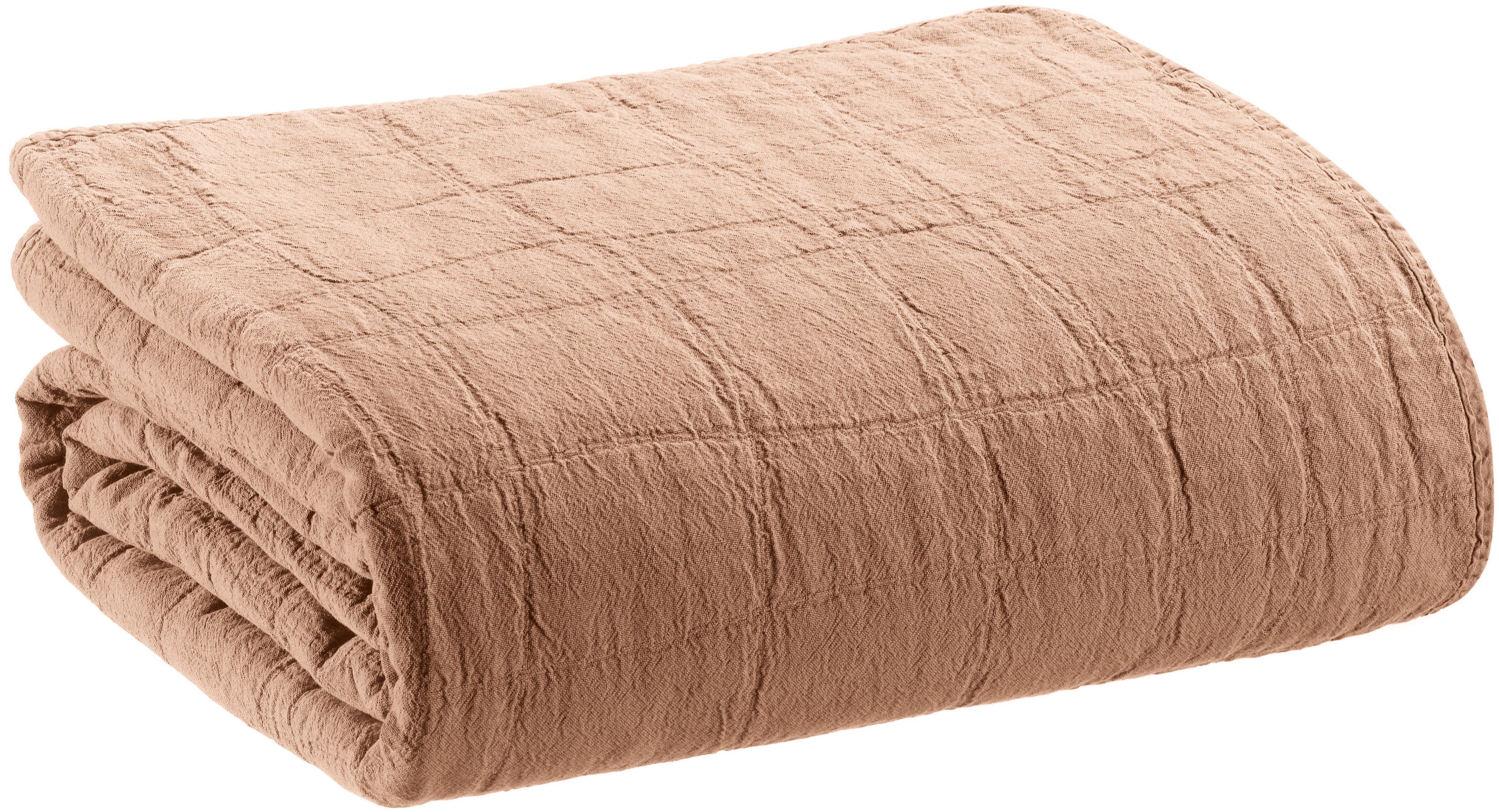 Gerecycleerd plaid Titou Dragée 140 X 200