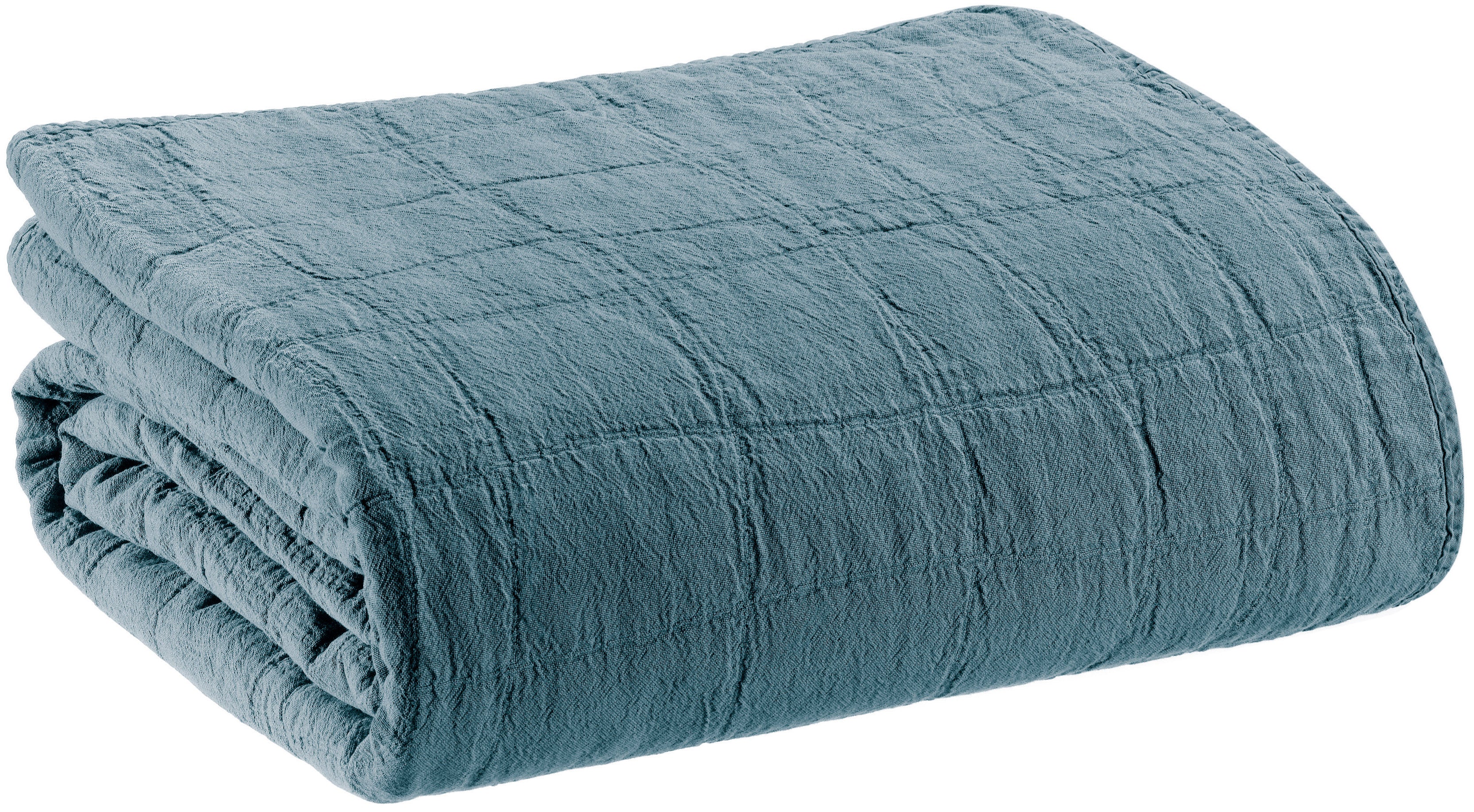 Gerecycleerd plaid Titou Acier 140 X 200