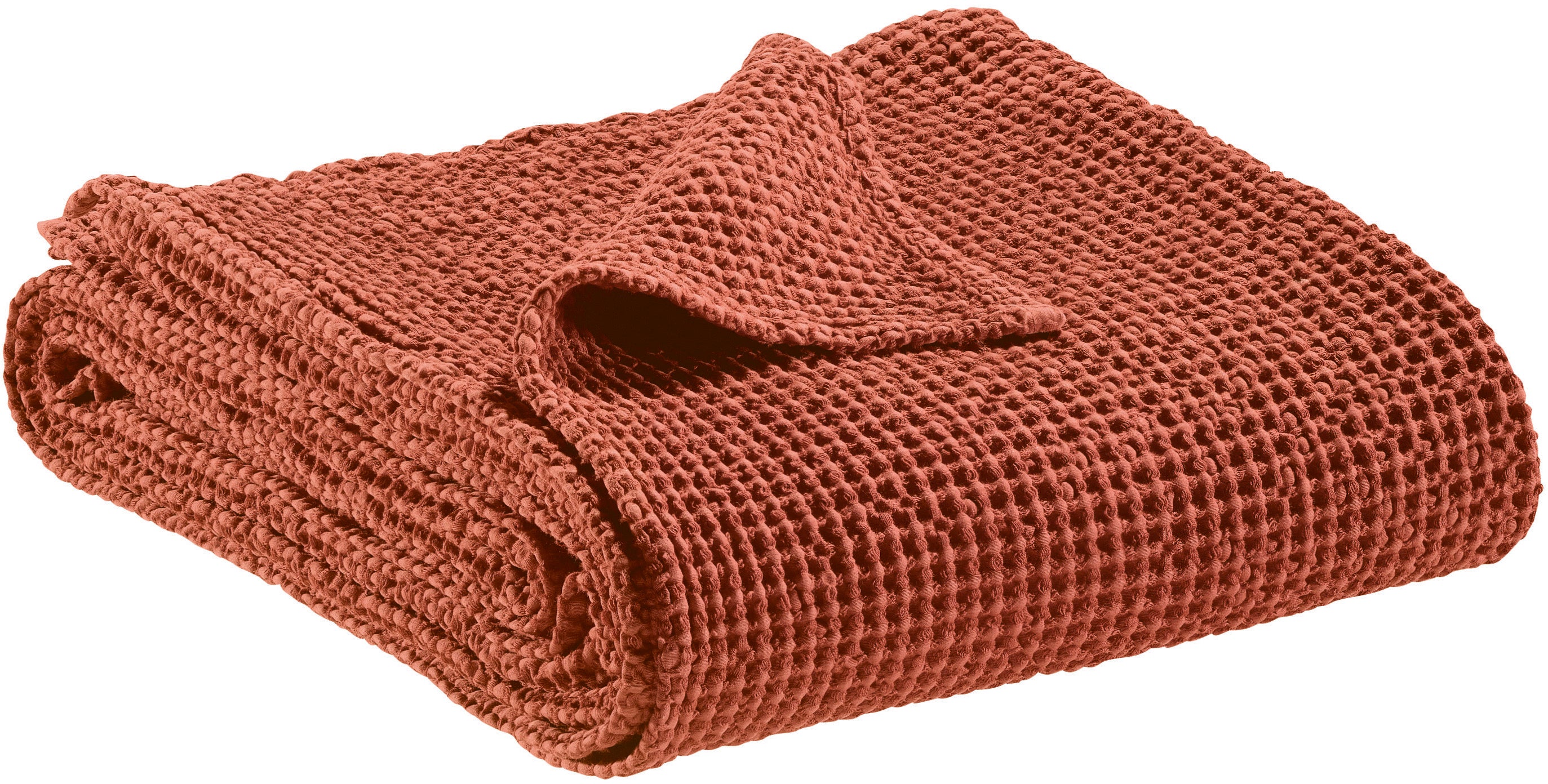 Gerecycleerd plaid Maia Sienne 140 X 200