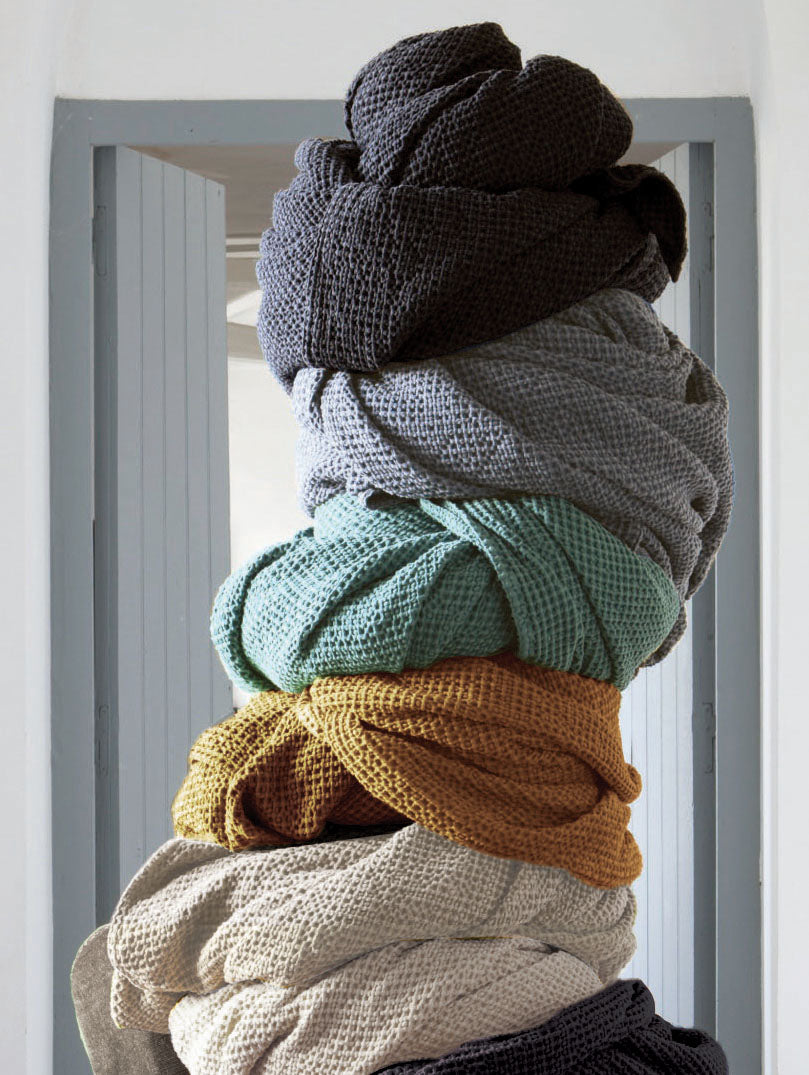 Gerecycleerd plaid Maia Orage 140 X 200