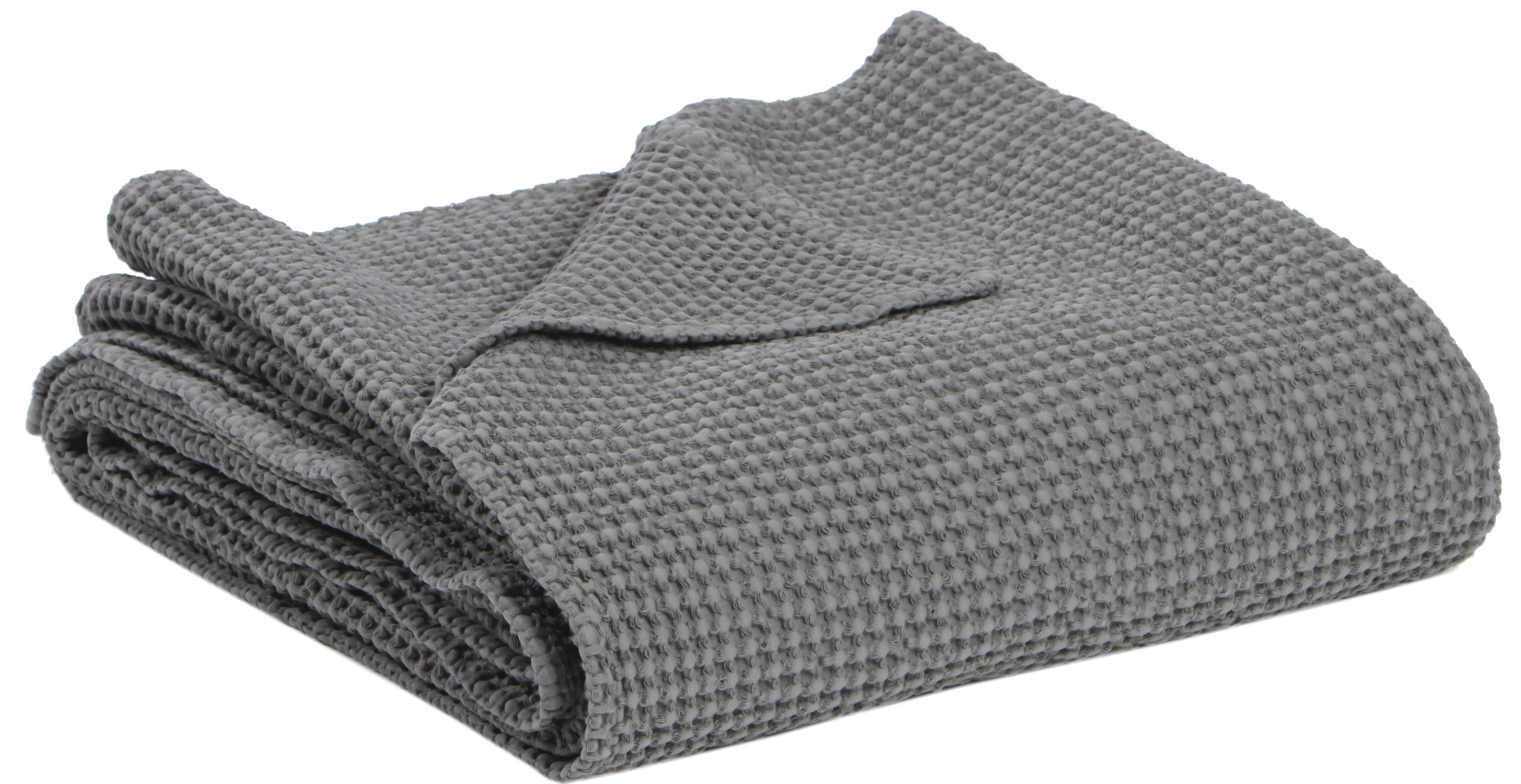 Gerecyclede plaid Maia Tourterelle 240 X 260