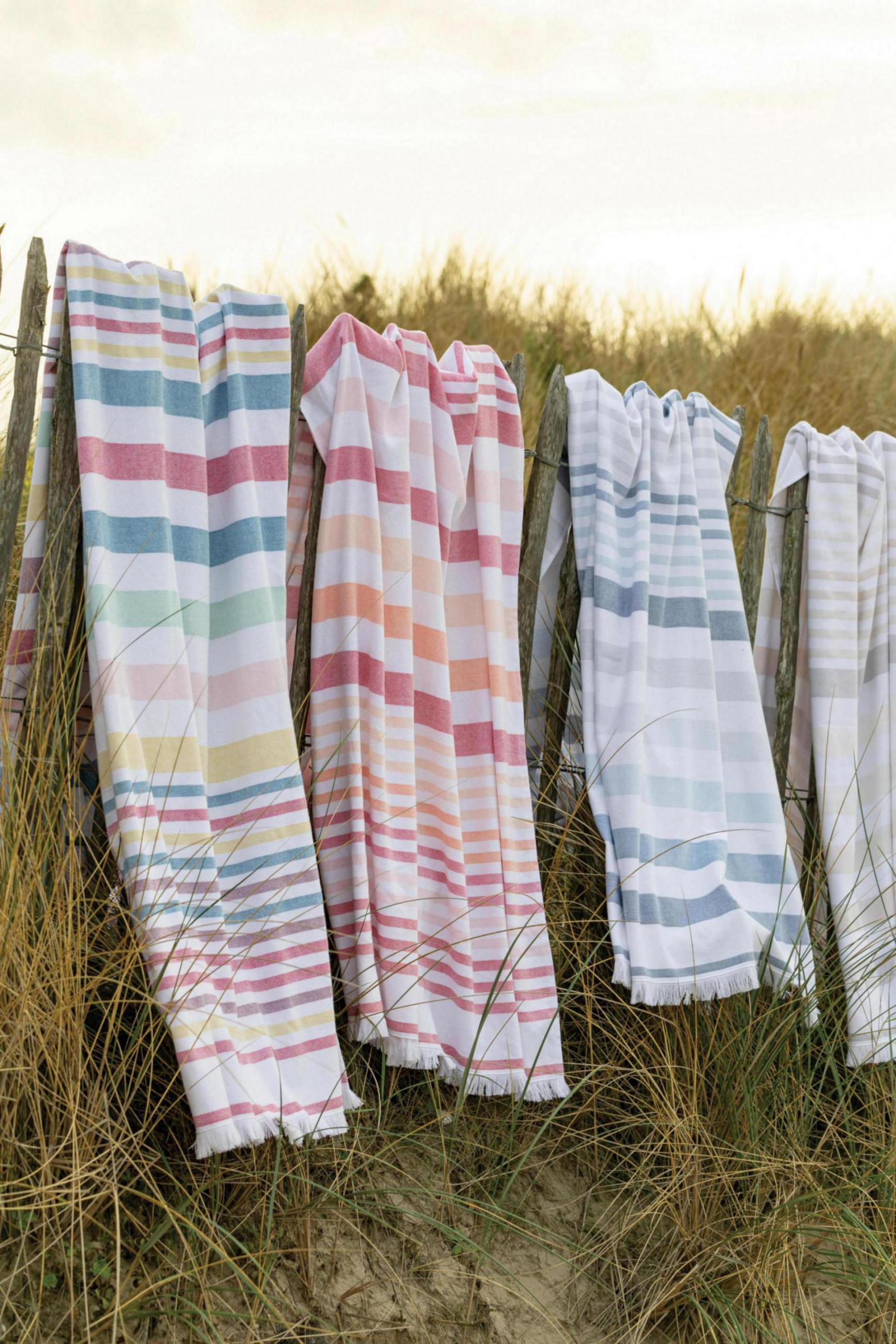 Gerecycleerde hammamdoek Samoa Naturel 100 X 200