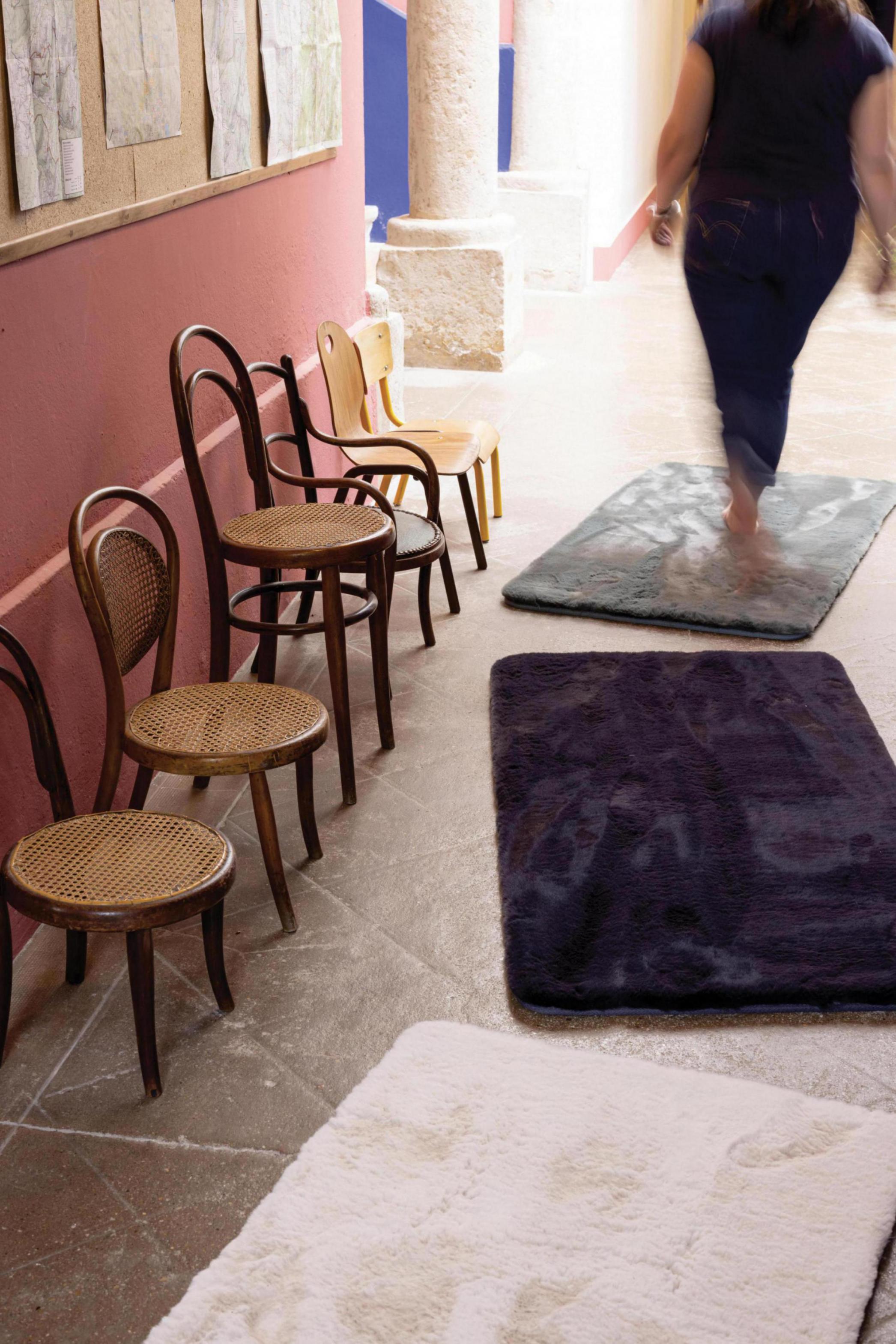 Tapis Eddy Ivoire Diâmetro 120