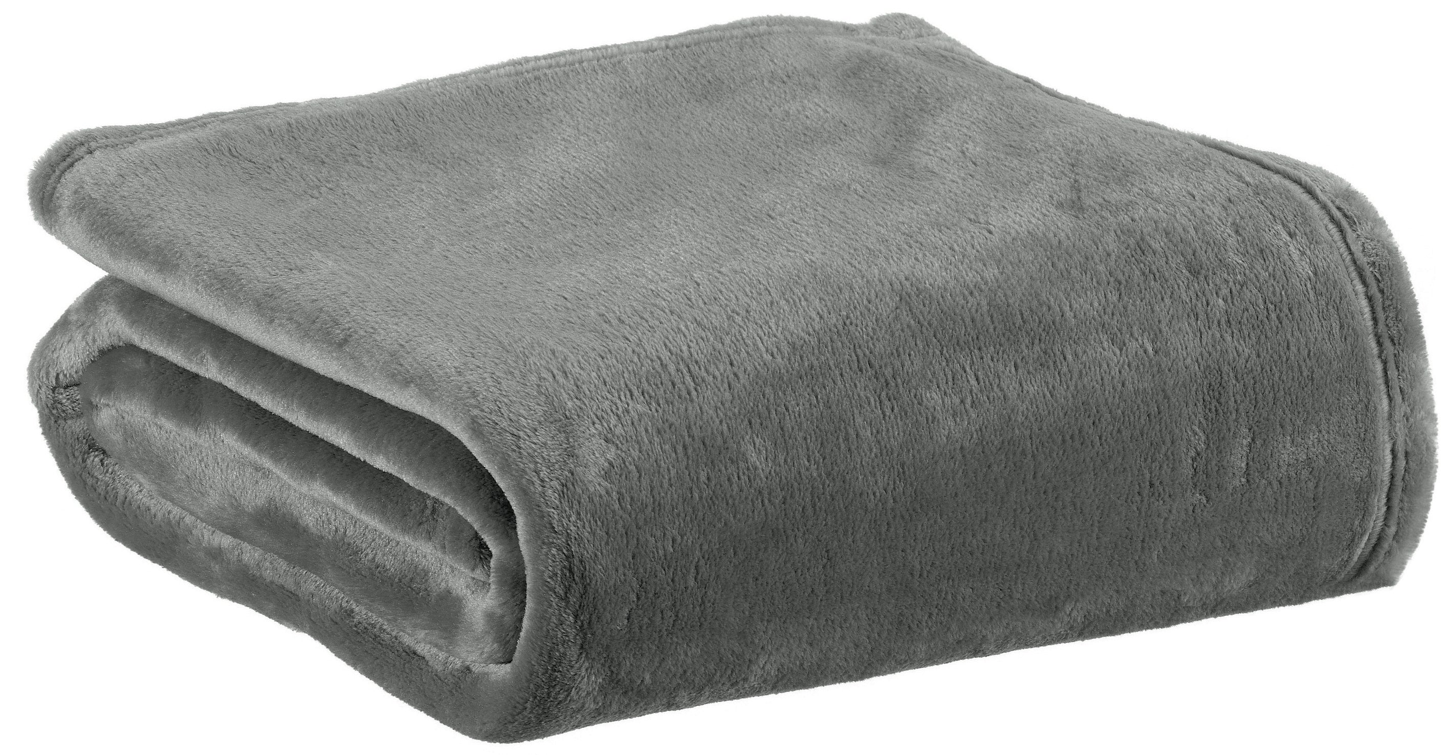 Gerecycleerde plaid Theo Gris 130 X 160