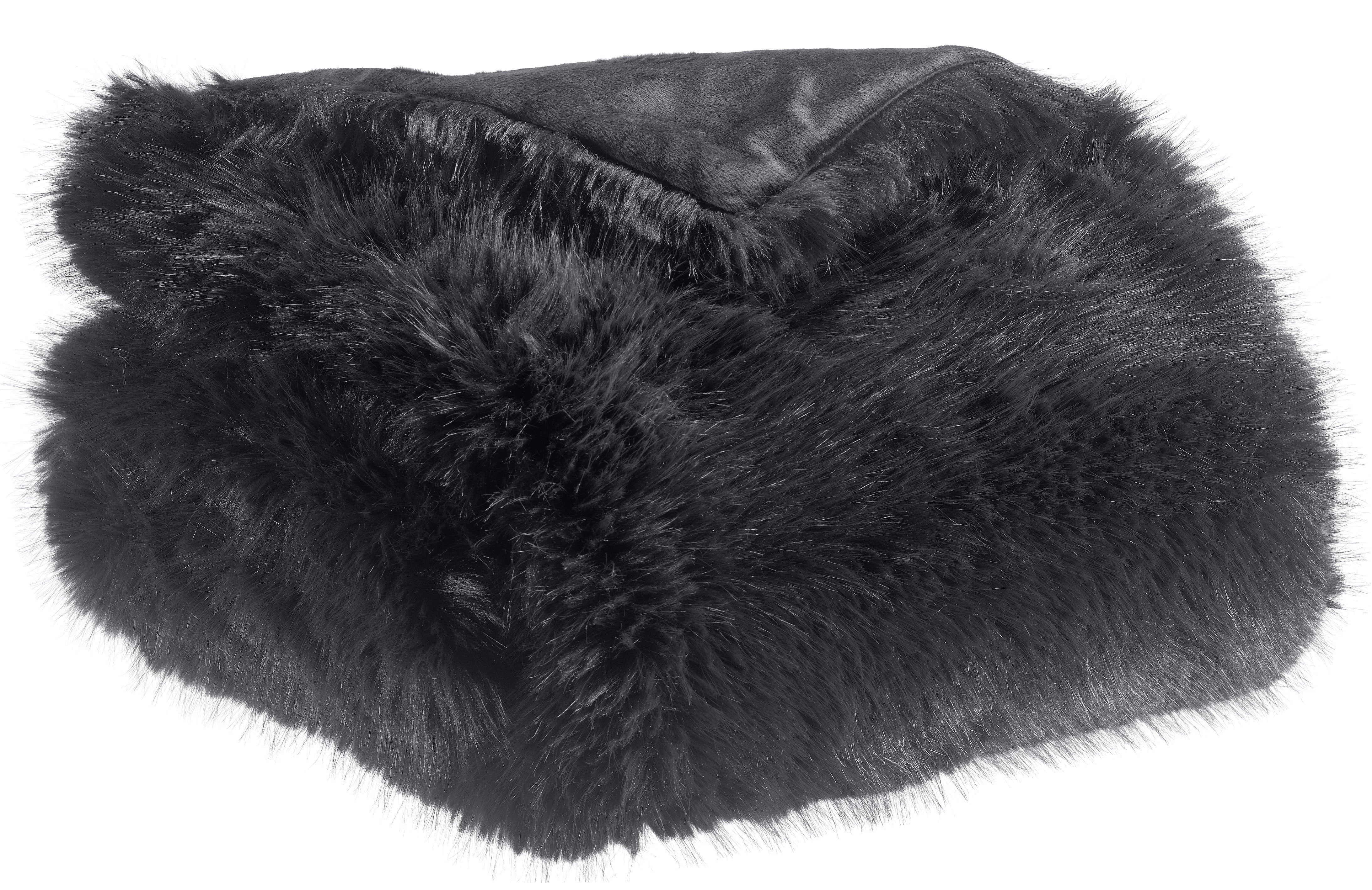 Gerecycleerd plaid Nolan Caviar 130 X 170