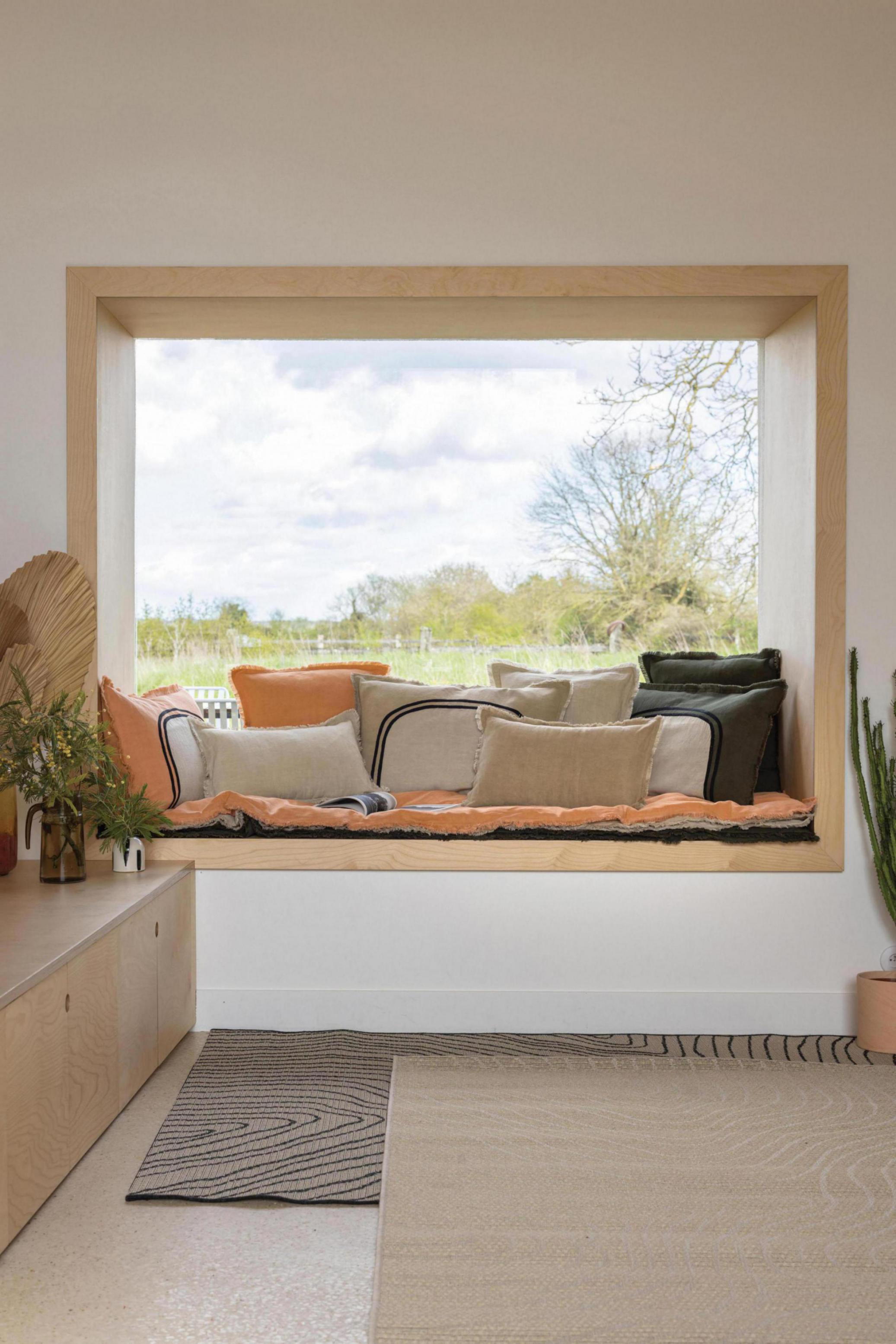 Effen plaid Laly Galet 135 X 200