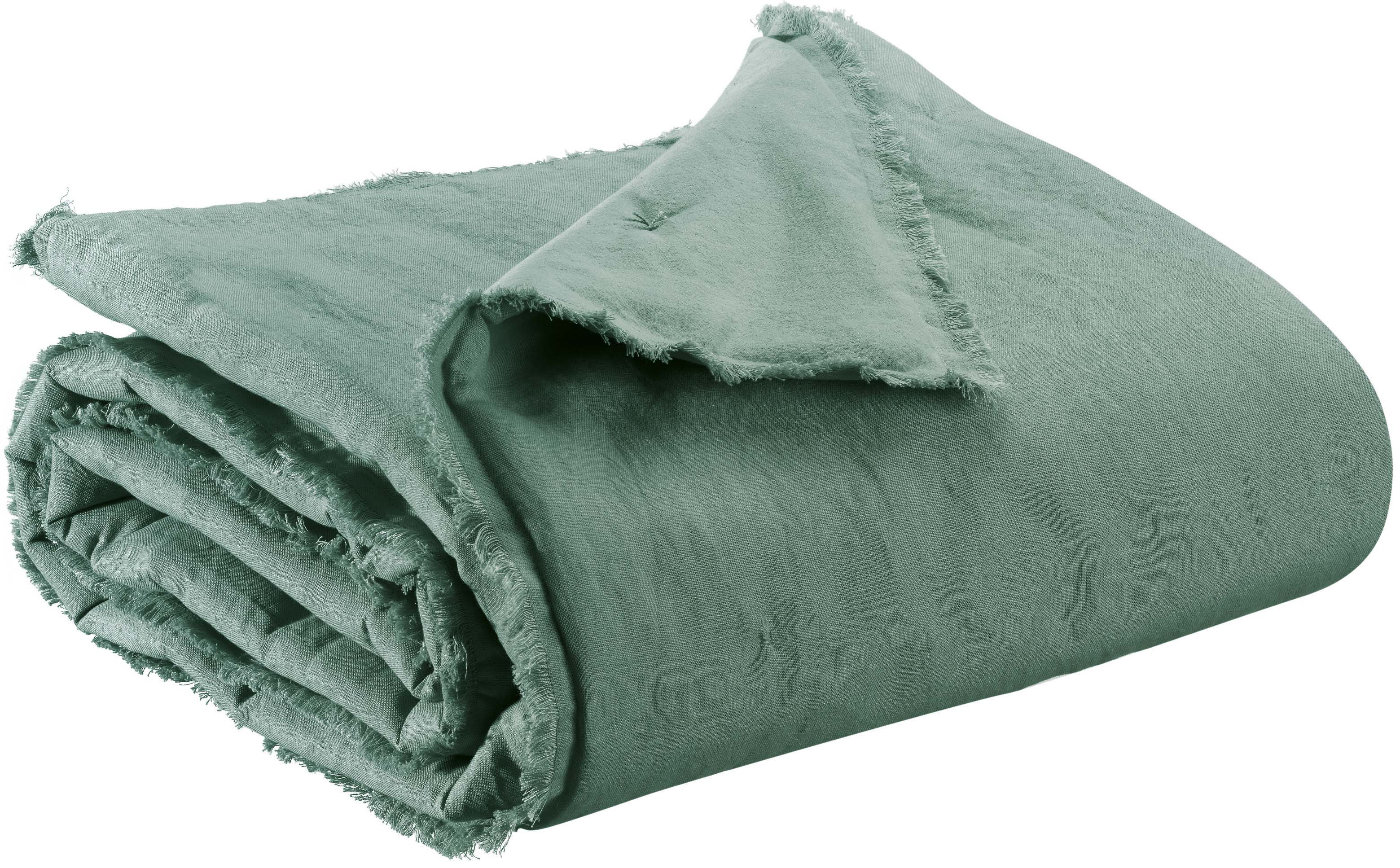 Effen plaid Laly Prusse 135 X 200