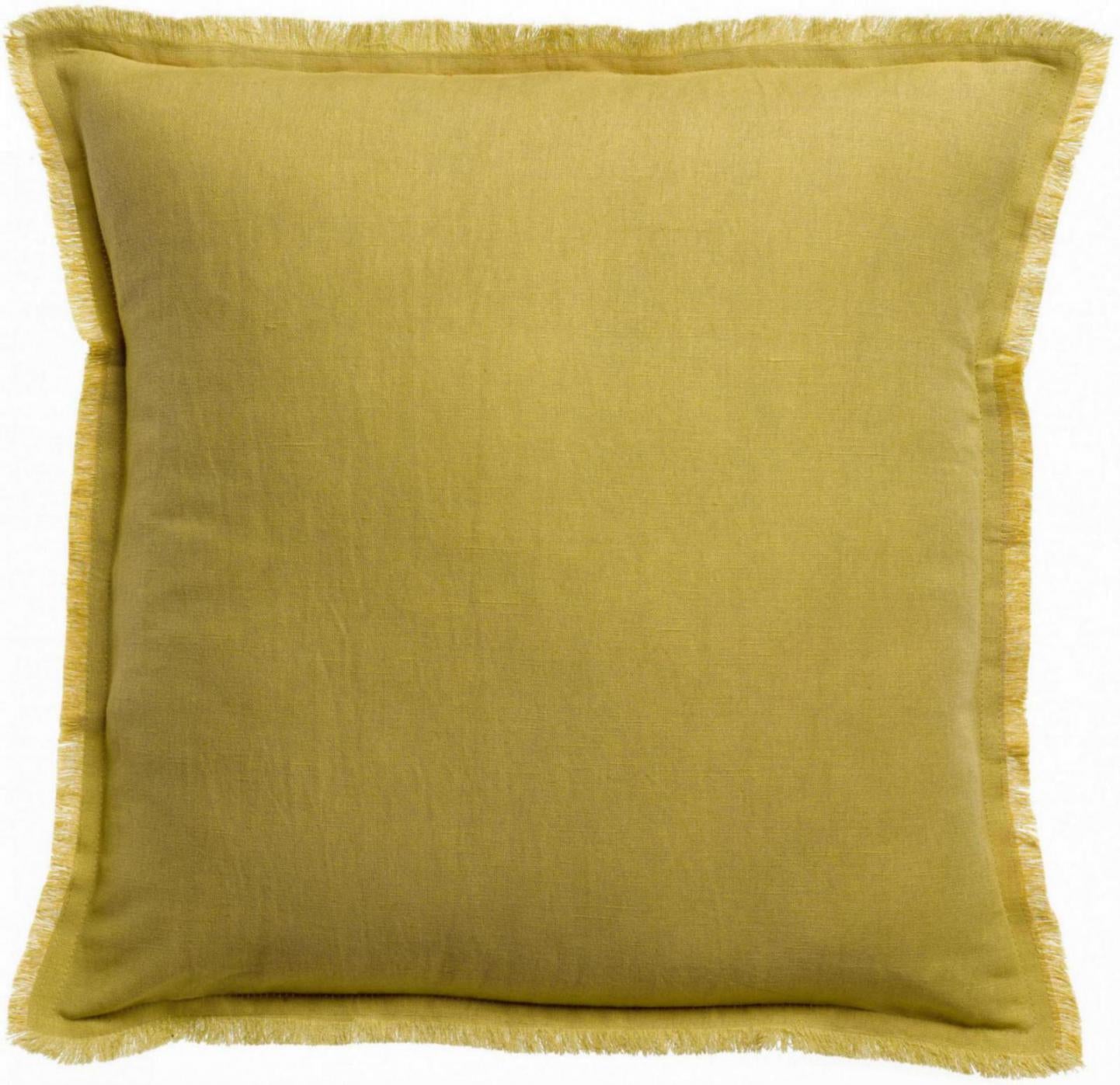 Effen kussen Laly Gold 45 X 45