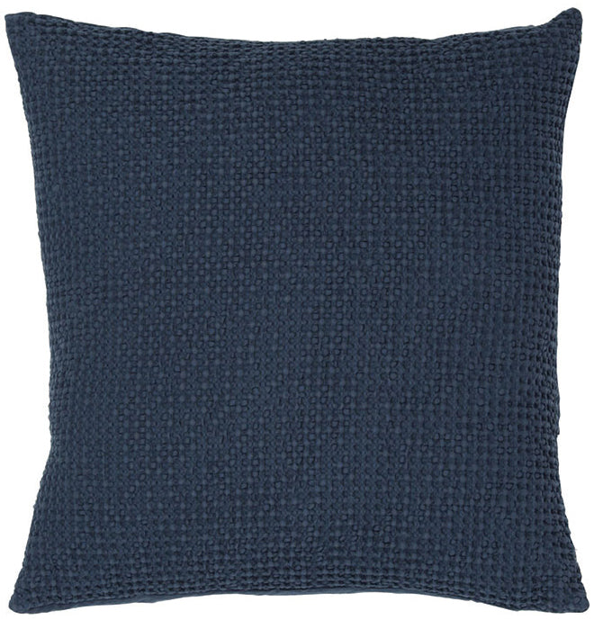 Gerecycleerd kussen Maia Navy 45 X 45