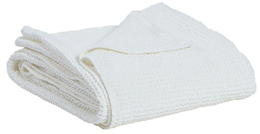 Gerecyclede plaid Maia Craie 260 X 260