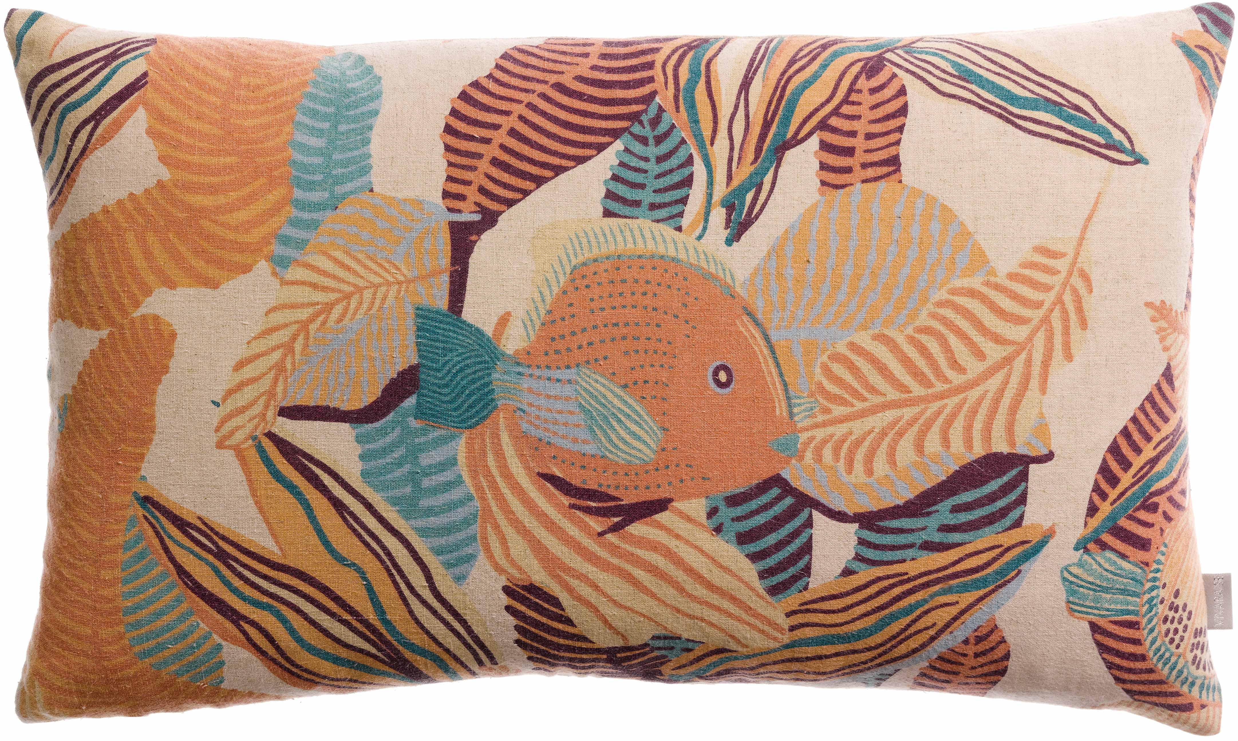 Dori bedrukt kussen Papaye 30 X 50