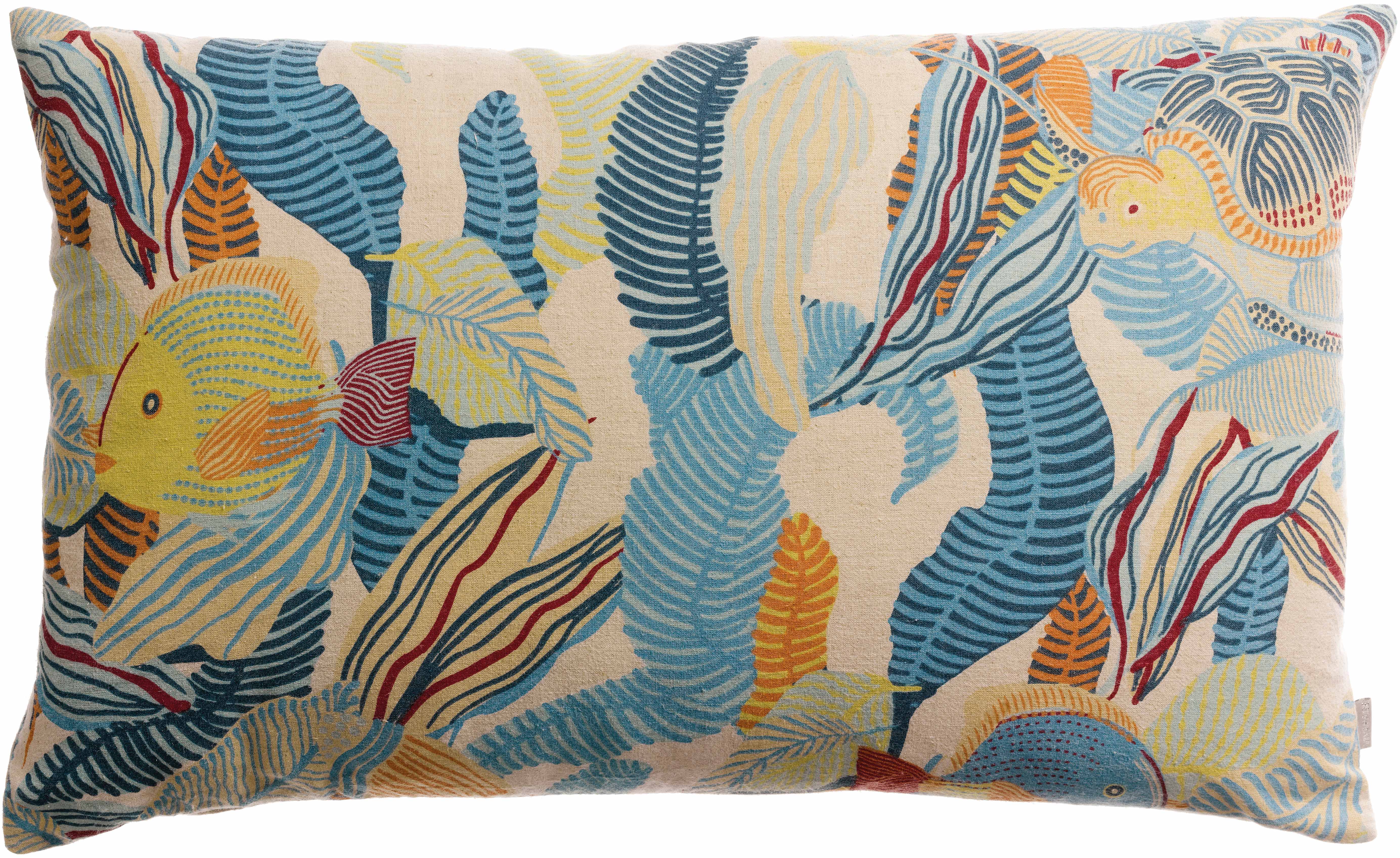 Dori bedrukt kussen Lagon 40 X 65