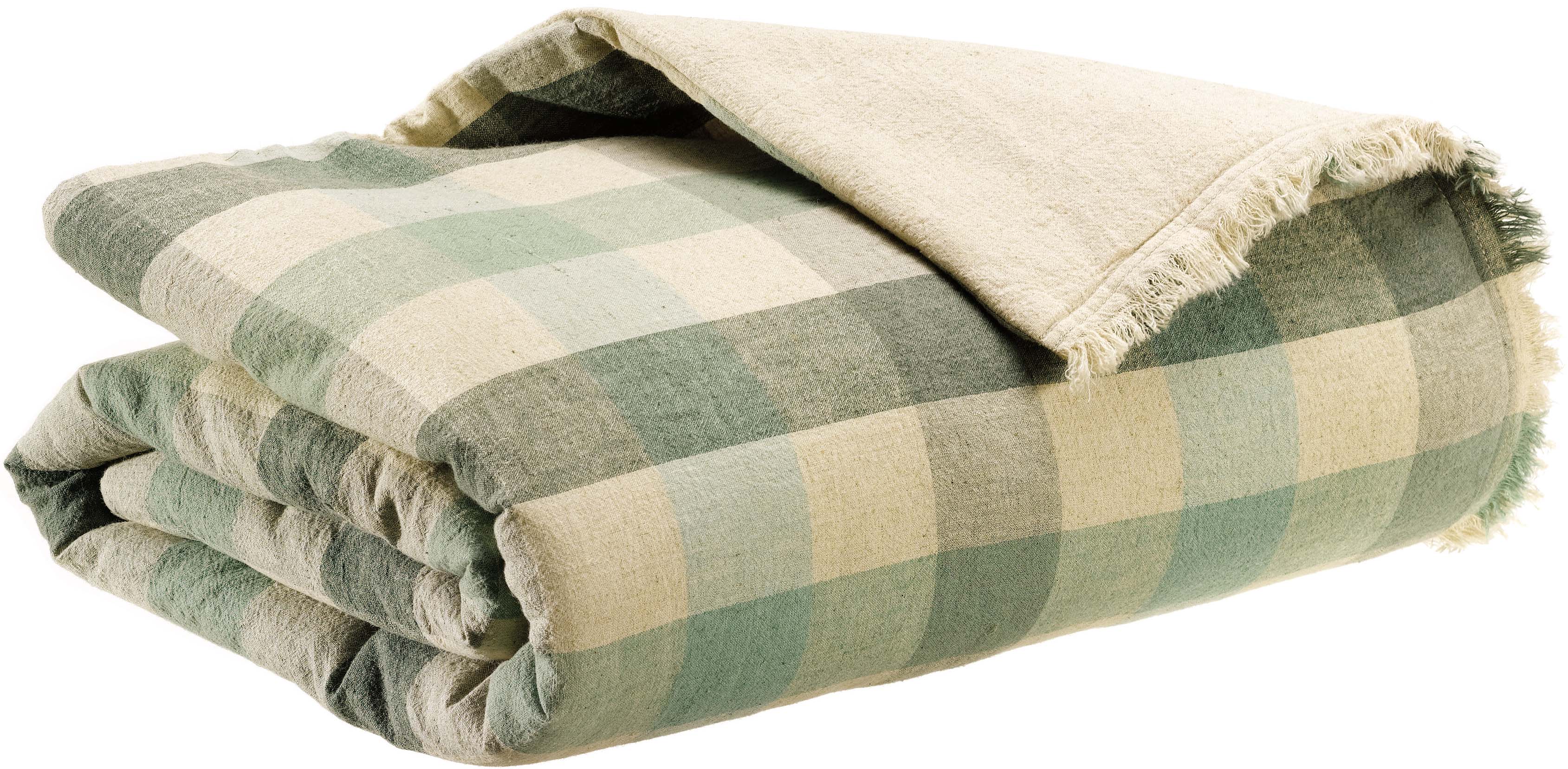 Kate bedrukt plaid Thym 135 X 200
