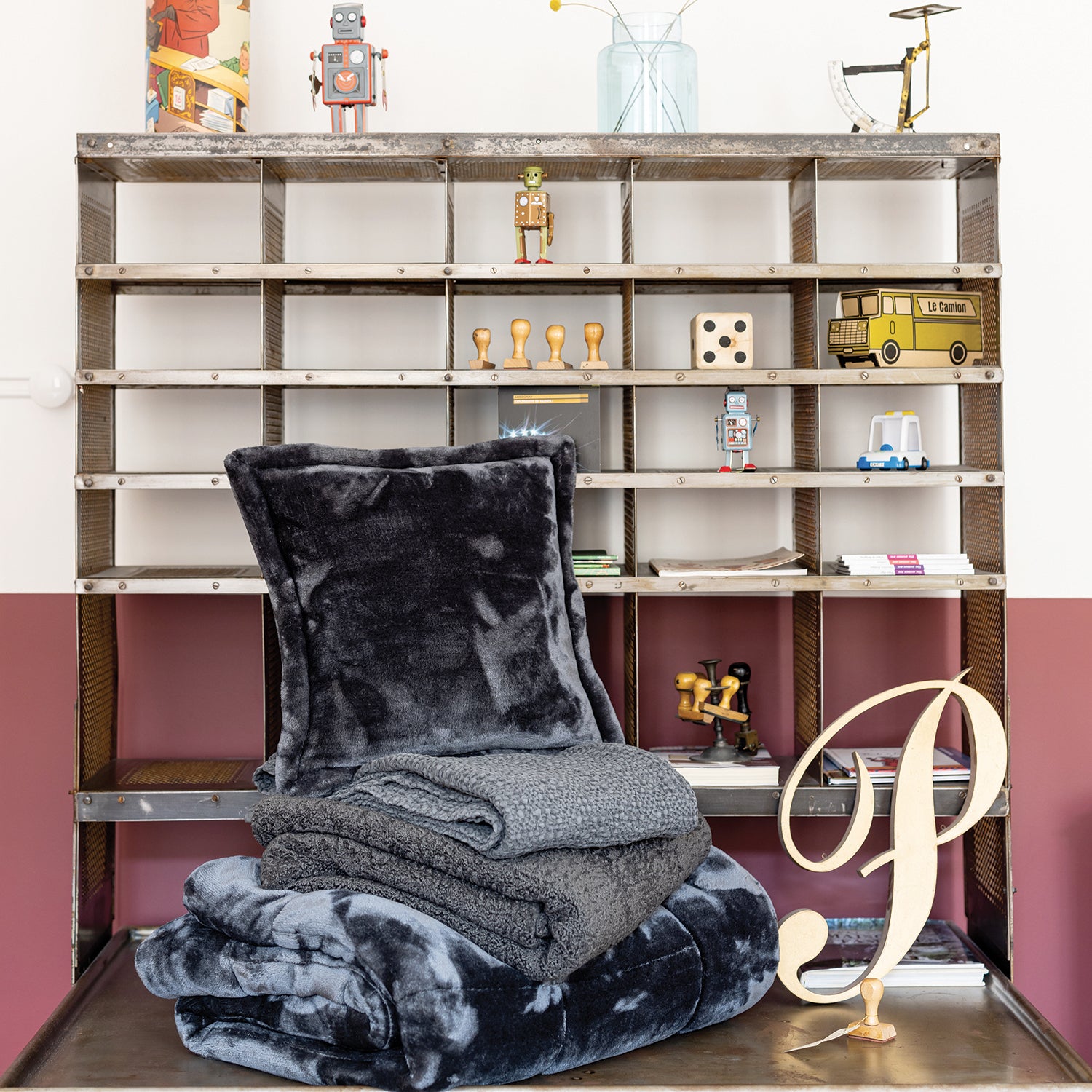 Tana bedsprei Cendre 180 X 260