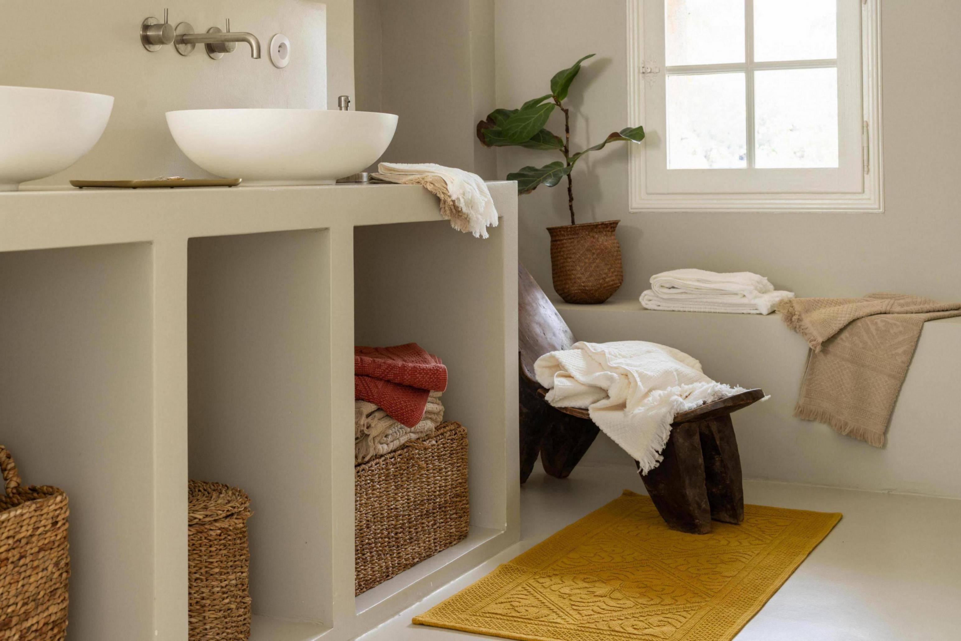 Enzo badmat Safran 54 X 64