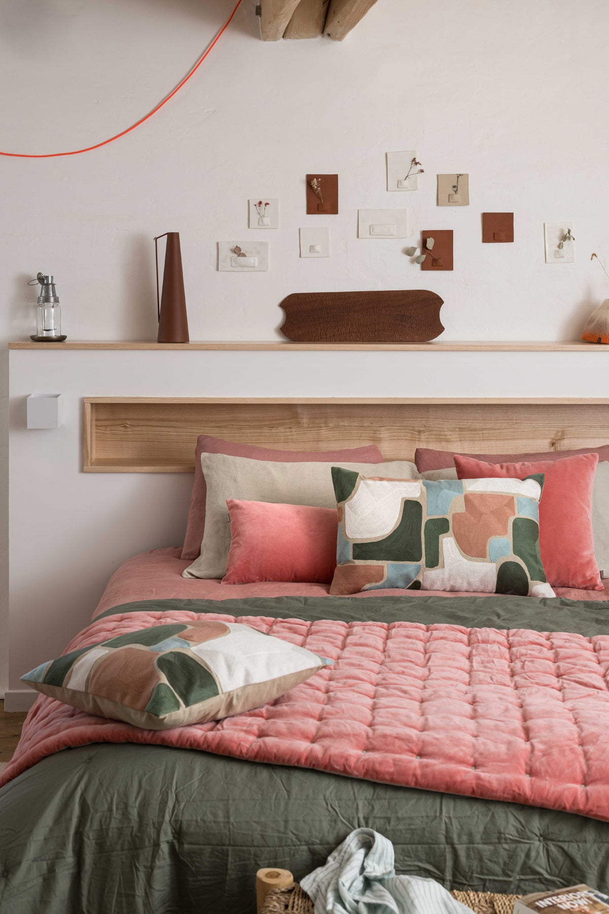 Effen bedloper Elise Pêche 90 X 240