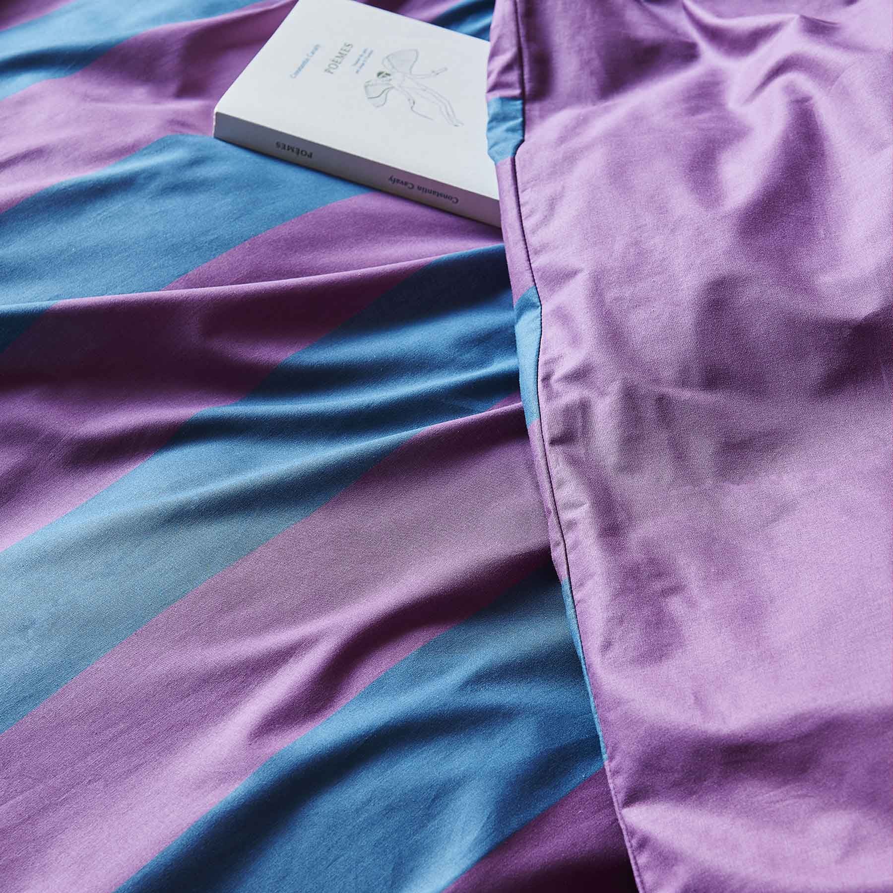 Dekbedovertrek Malo Purple rain/Orage 240 X 260