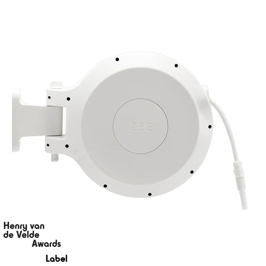 Mirtoon slanghaspel 30m Wit