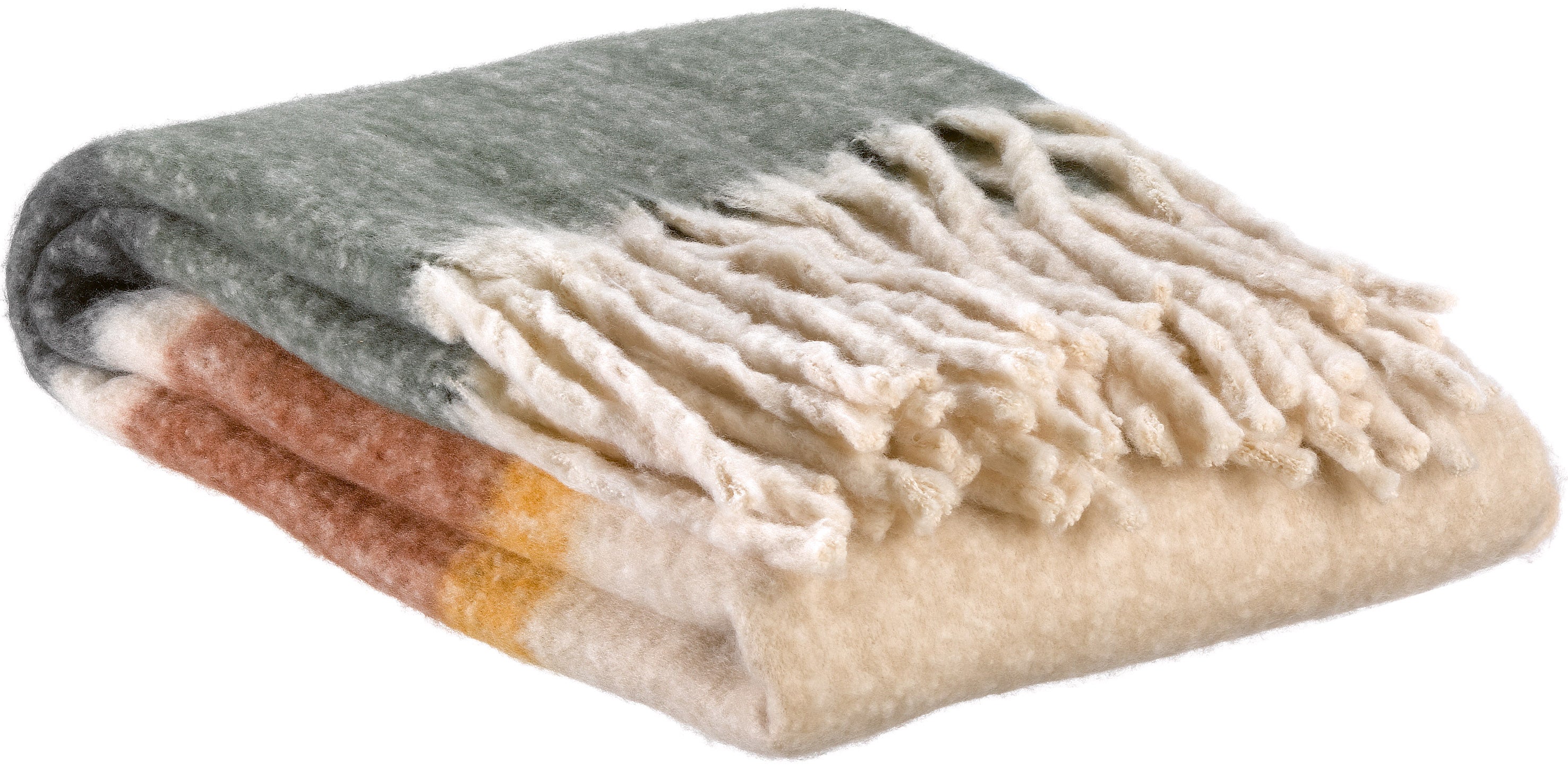 Gerecycleerd plaid Isabel Rouille 130 X 160