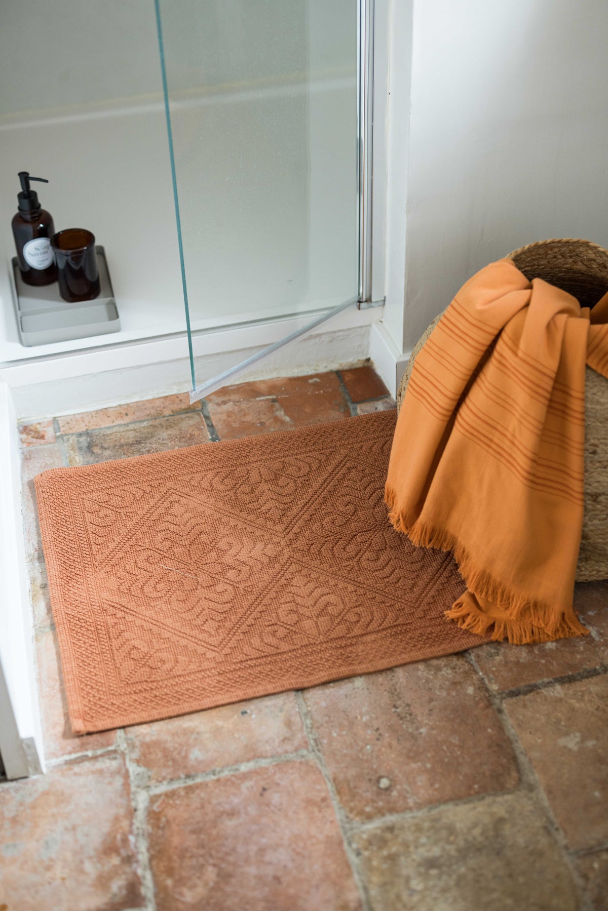 Hammam laken Cancun Citrouille 90 X 180