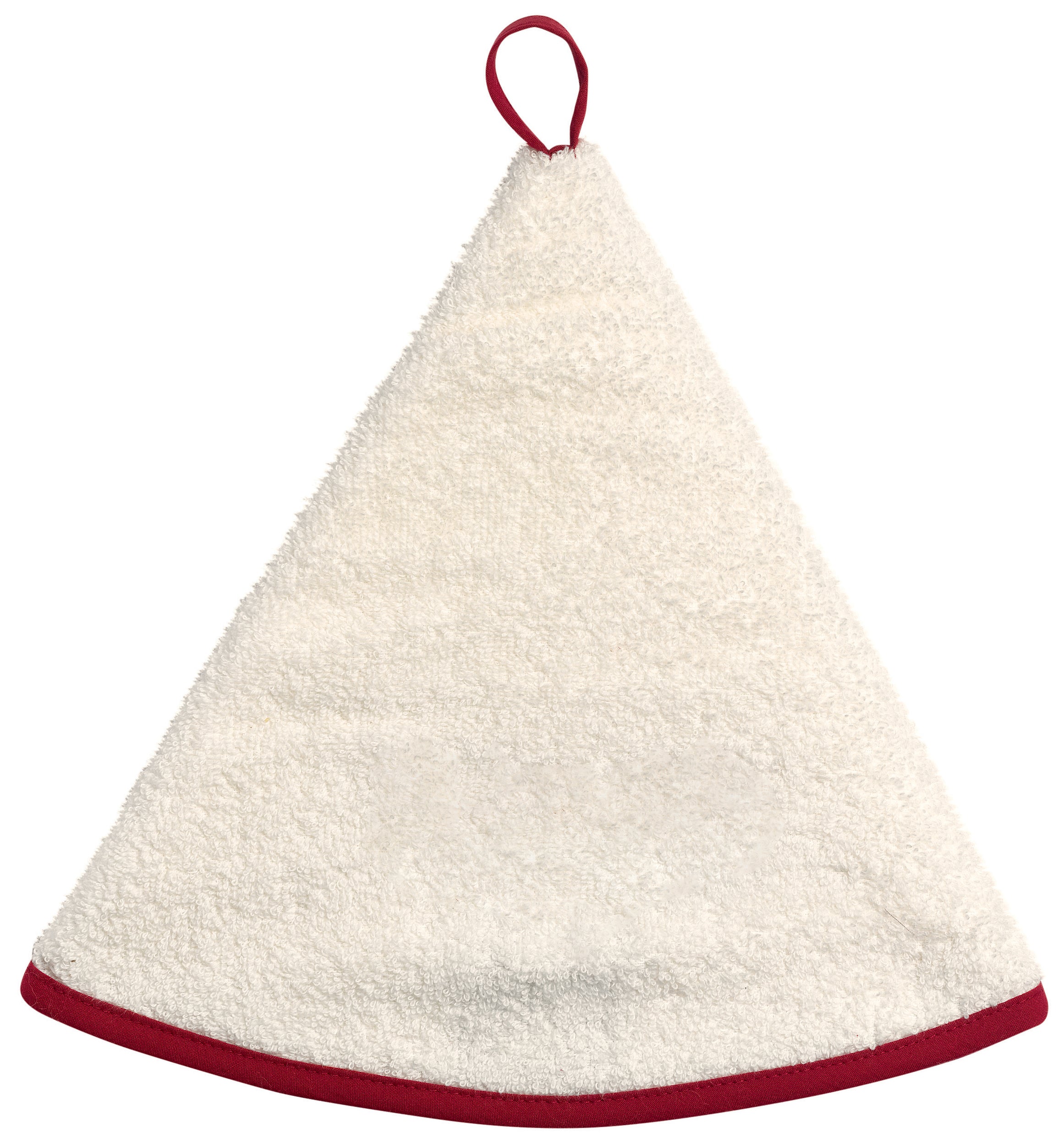 Ronde handdoek Broderie Alsace Ivoire Diameter 60