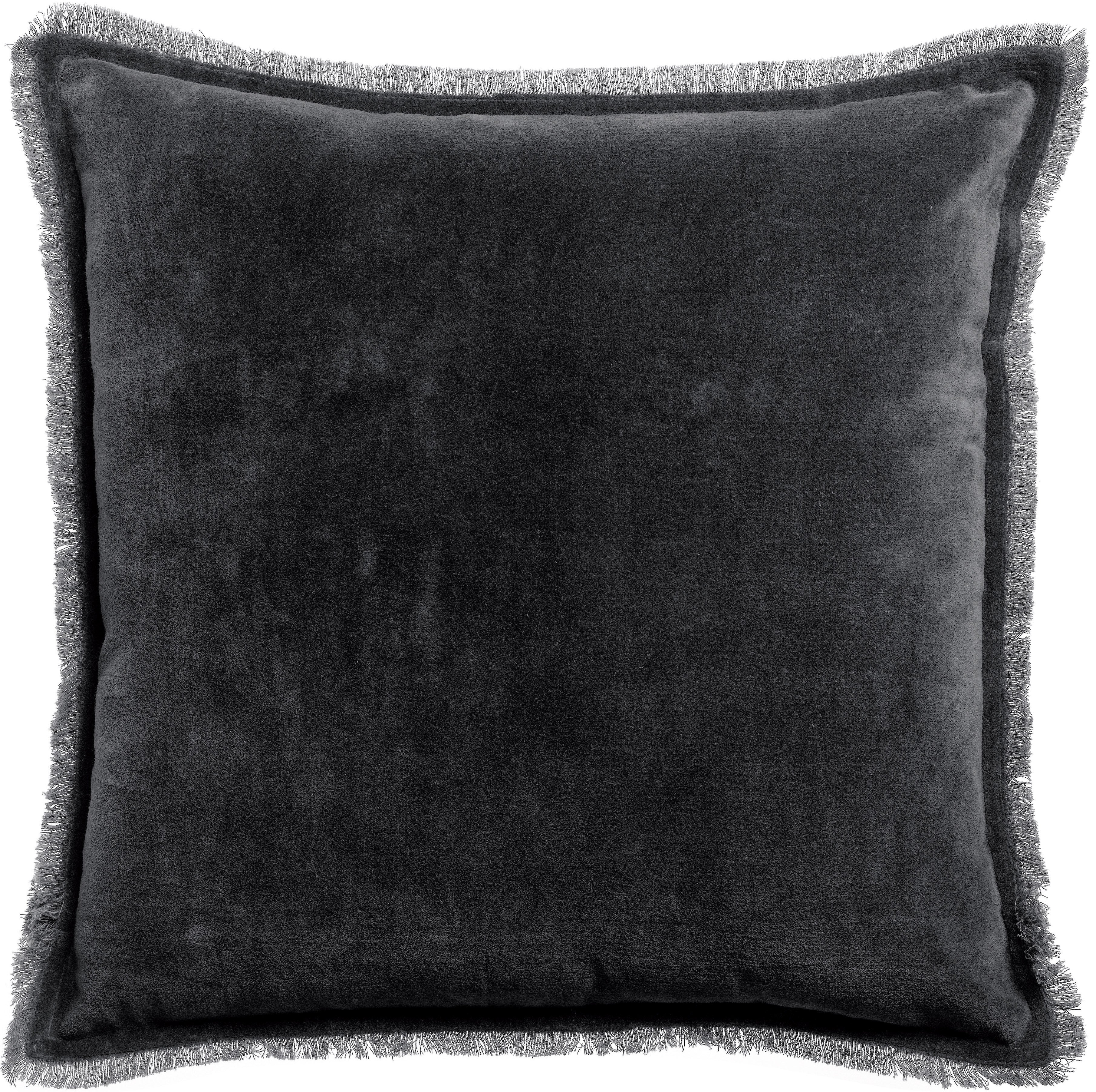 Effen kussen Fara Caviar 45 X 45