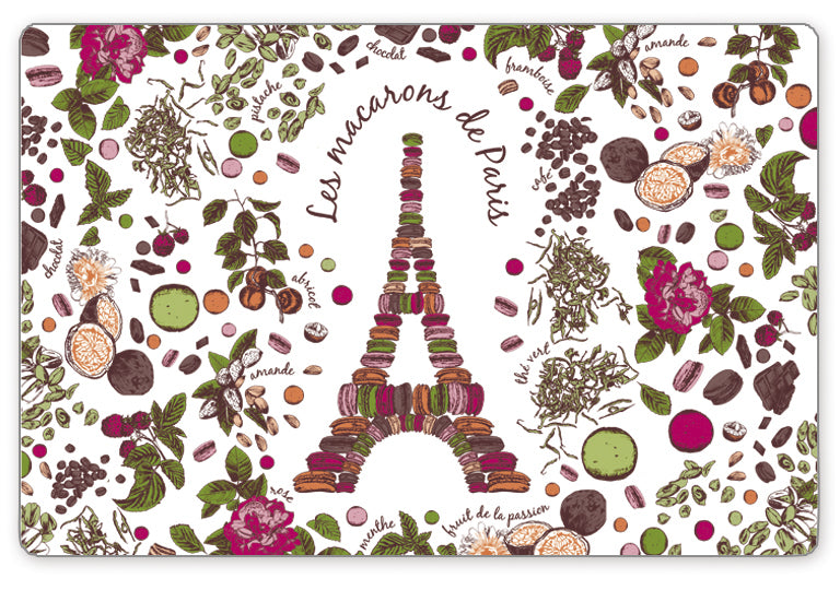 Placemat Macarons de Paris Assortis 30 X 45
