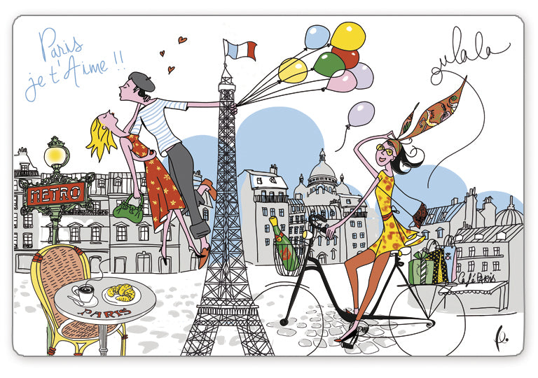 Placemat set La Parisienne Assortis 30 X 45