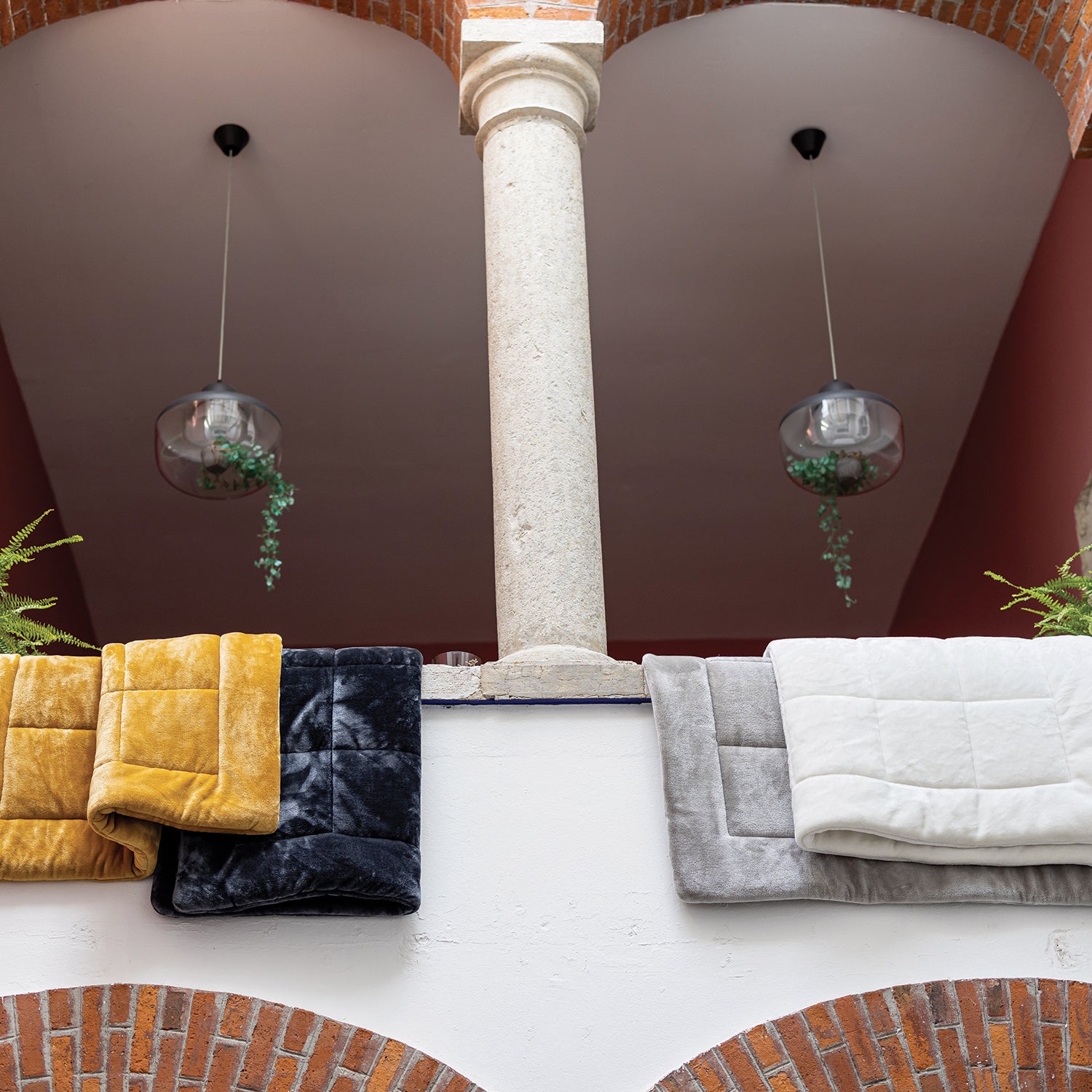 Betender Plaid Ocre 130 X 180