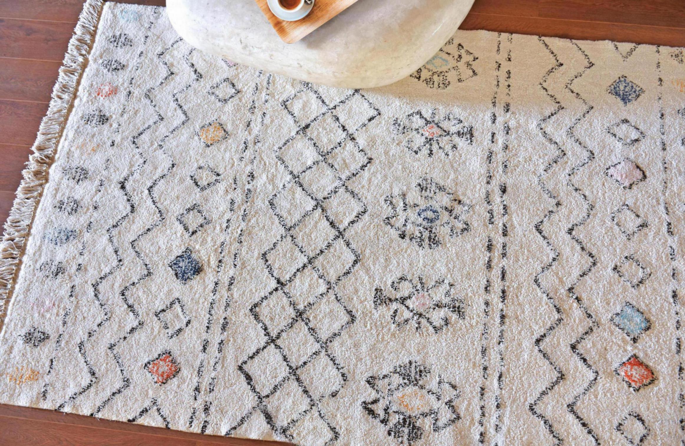 Seabert tapijt Ivoire/Multi 120 X 180